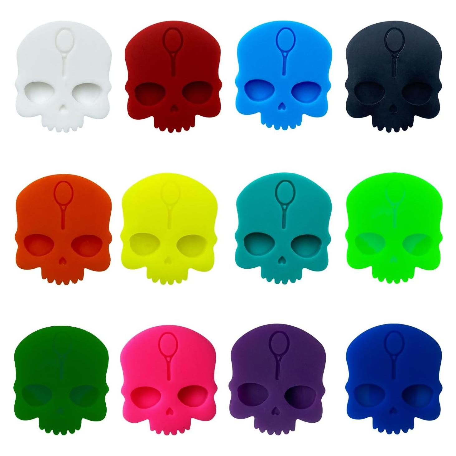 Amortiguador de Raqueta de Tenis Genérico 12 Piezas Silicona