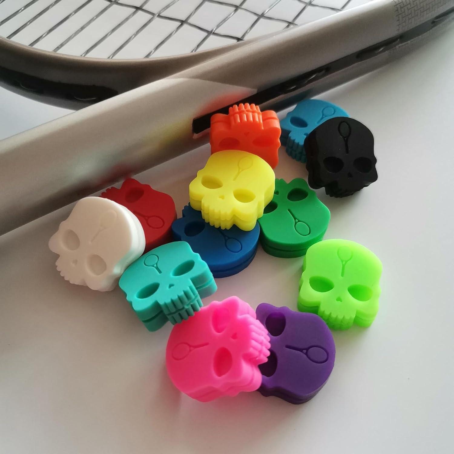 Amortiguador de Raqueta de Tenis Genérico 12 Piezas Silicona