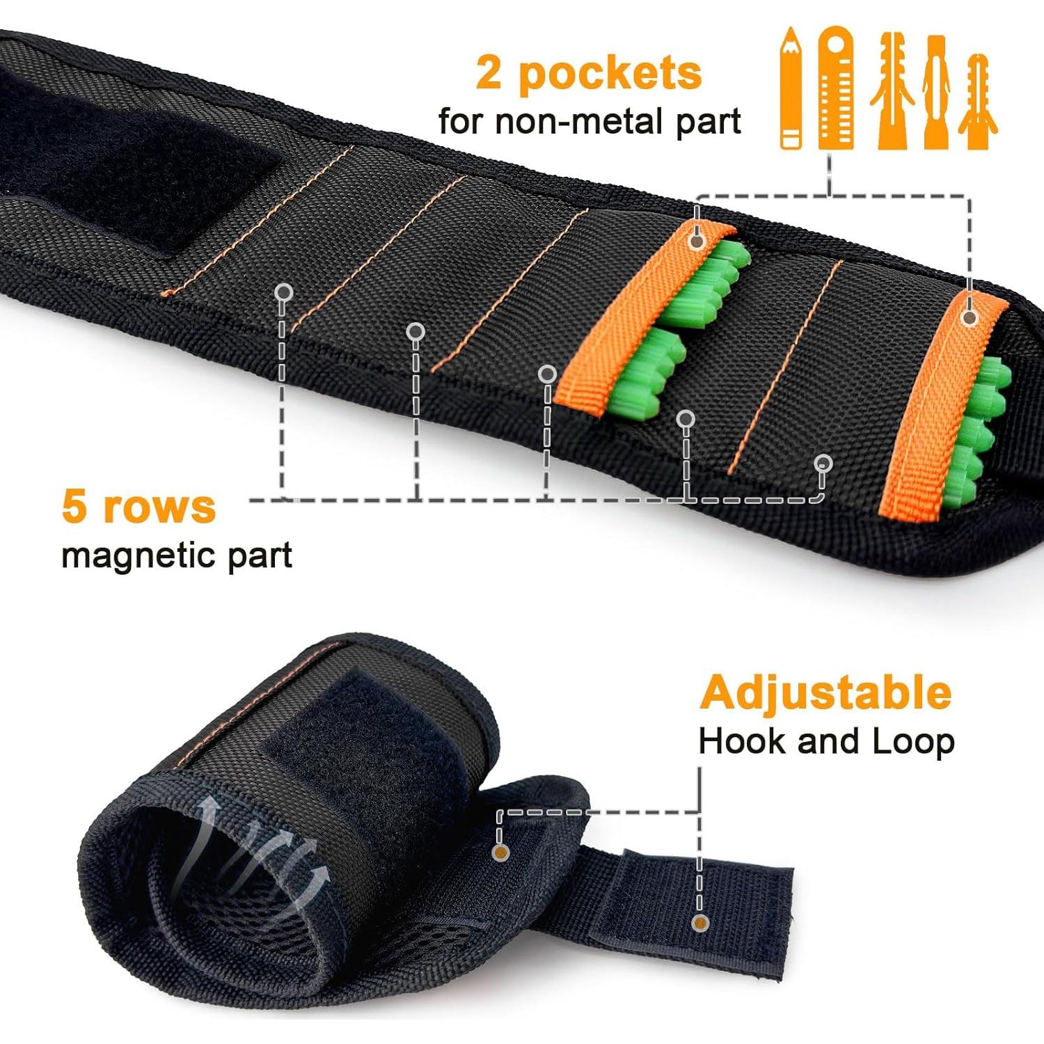 Soporte Magnético Vidsel para Herramientas - Pulsera Camuflaje