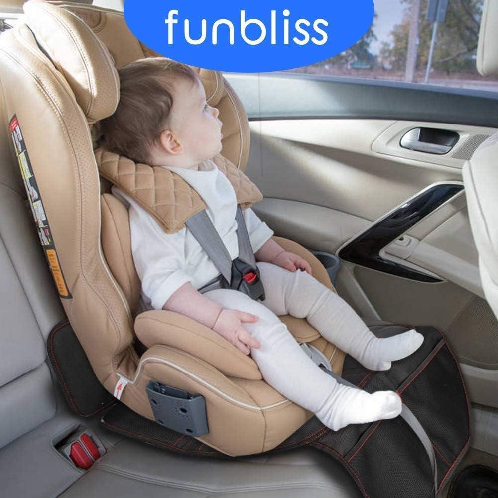 Protector de Asiento de Coche Funbliss Negro para Niños
