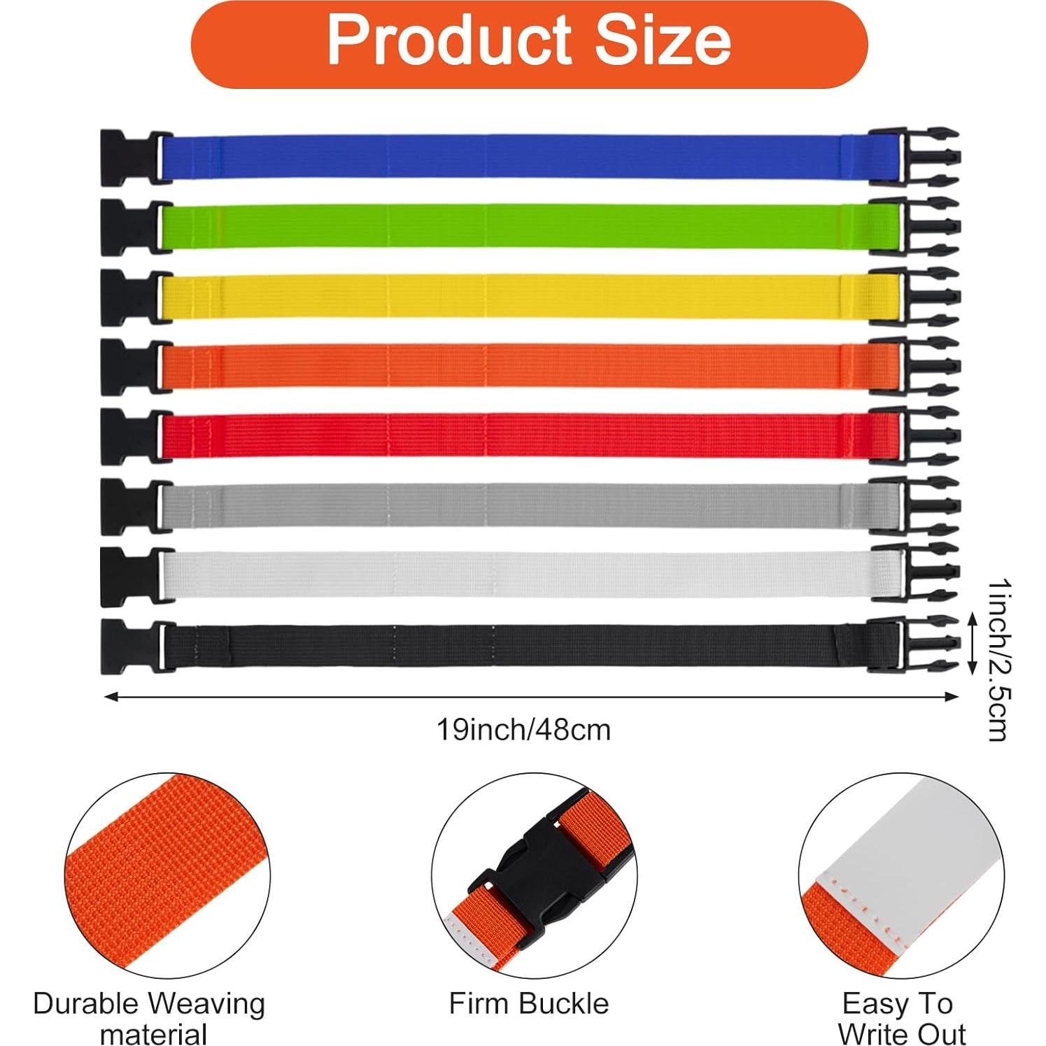 Juego de Clips para Calcetines JurwheeR - 12 Correás de Lavandería