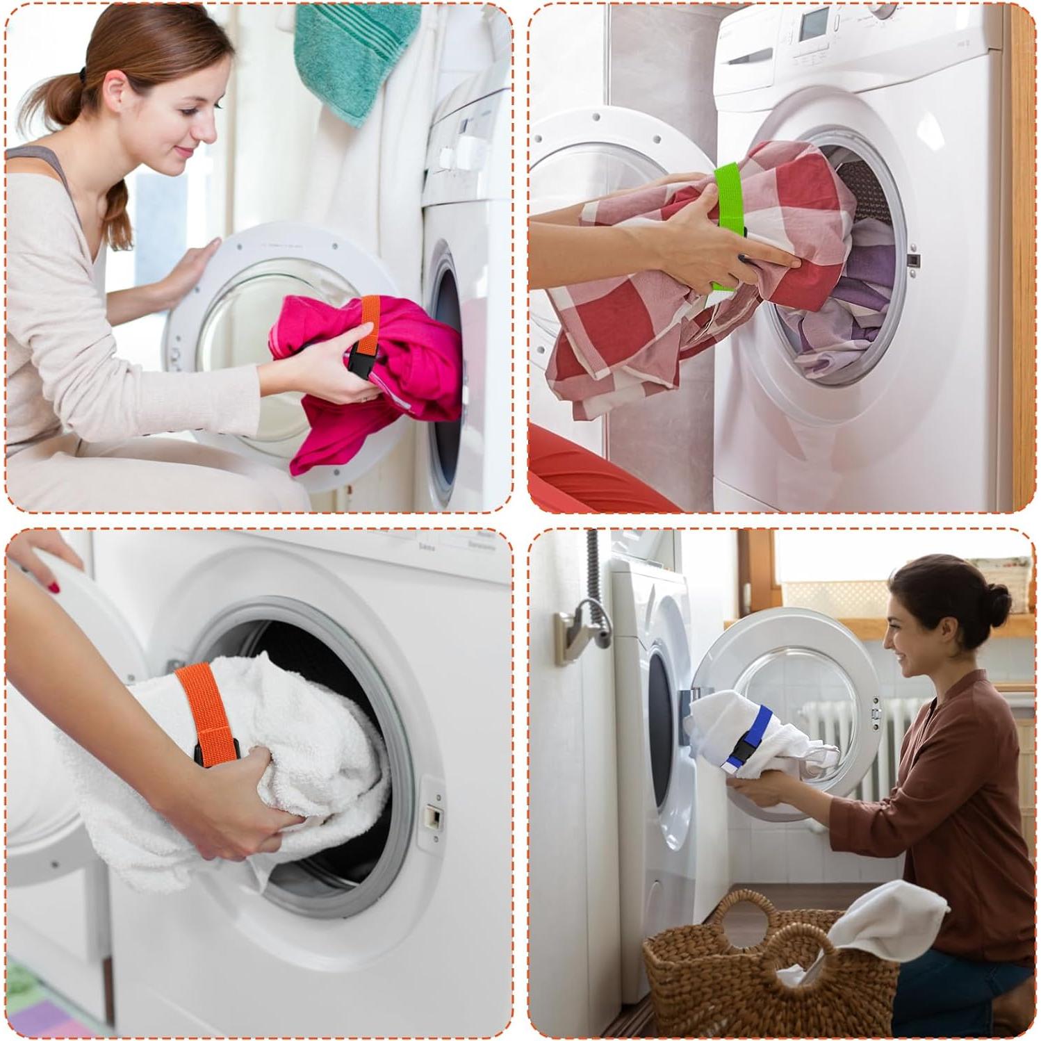 Juego de Clips para Calcetines JurwheeR - 12 Correás de Lavandería