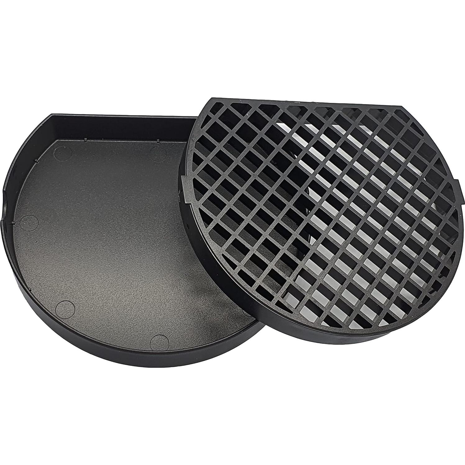 Bandeja de Goteo de Café Genérico 10 cm Plástico Negro