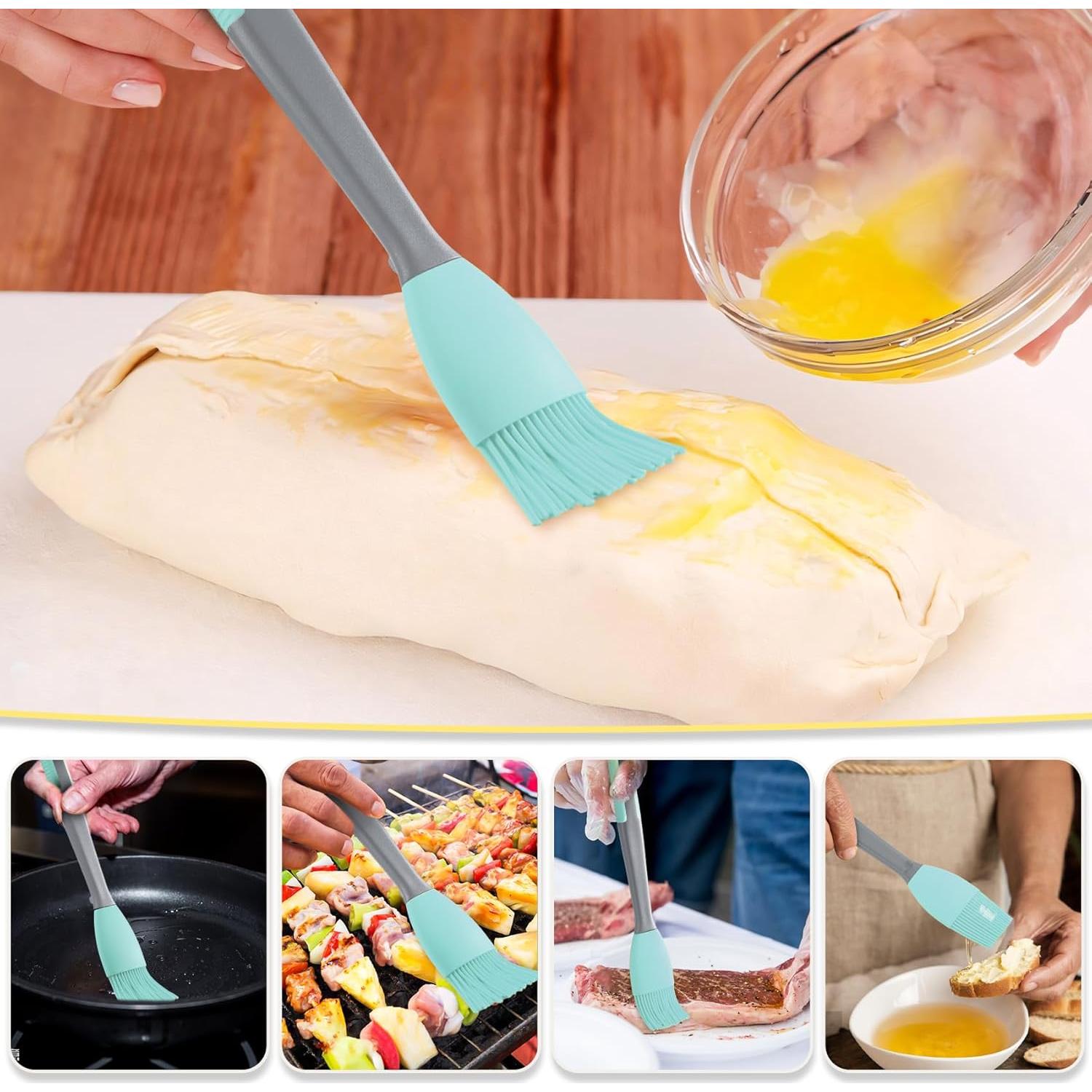 Brocha de Silicona Tuyotue 34.54 cm - 2 Piezas Azul