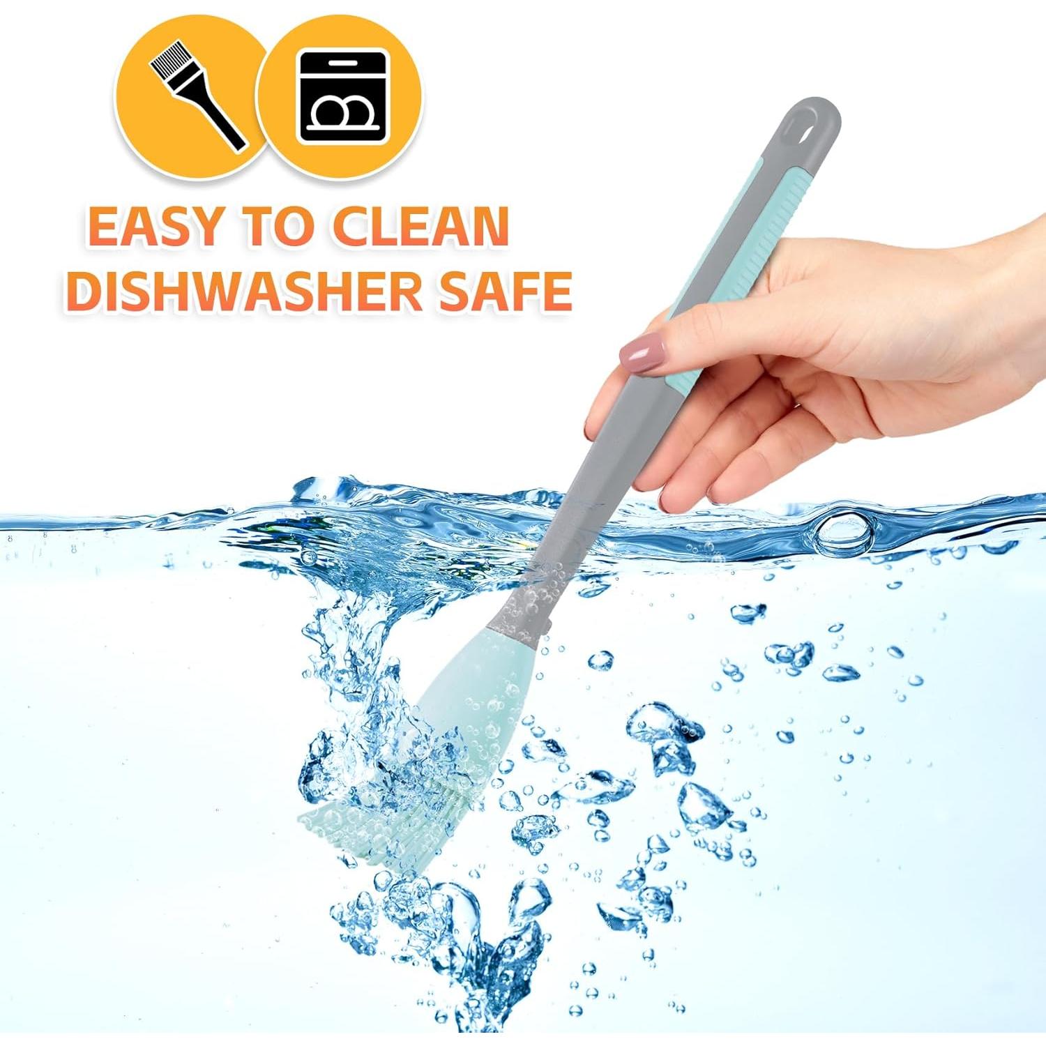 Brocha de Silicona Tuyotue 34.54 cm - 2 Piezas Azul