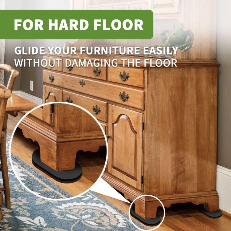 Deslizadores de Muebles 4 PCS COVERCORNER 24.1 cm Fieltro