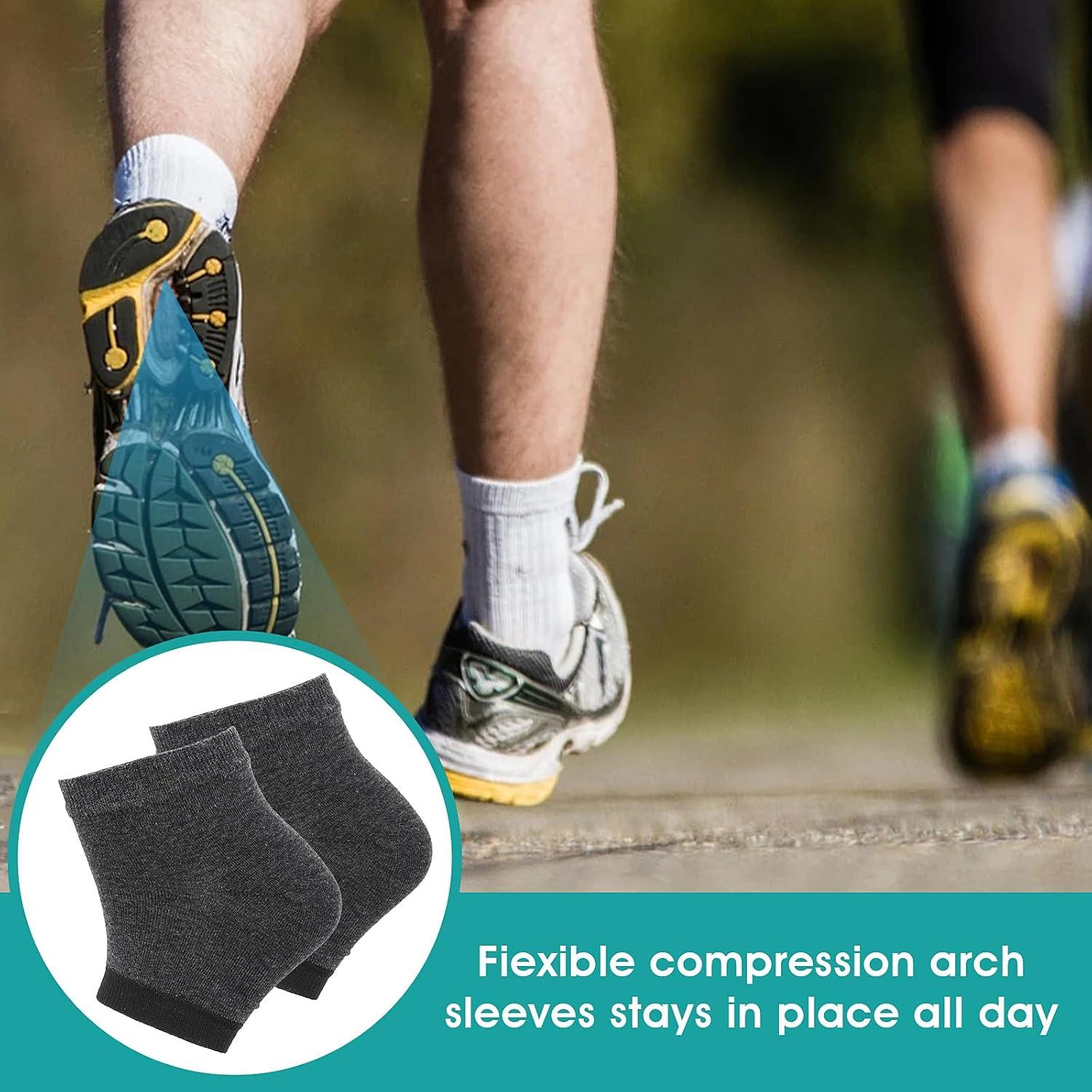 Calcetines Hidratantes para Talones Sibba - 3 Pares Gel Silicona