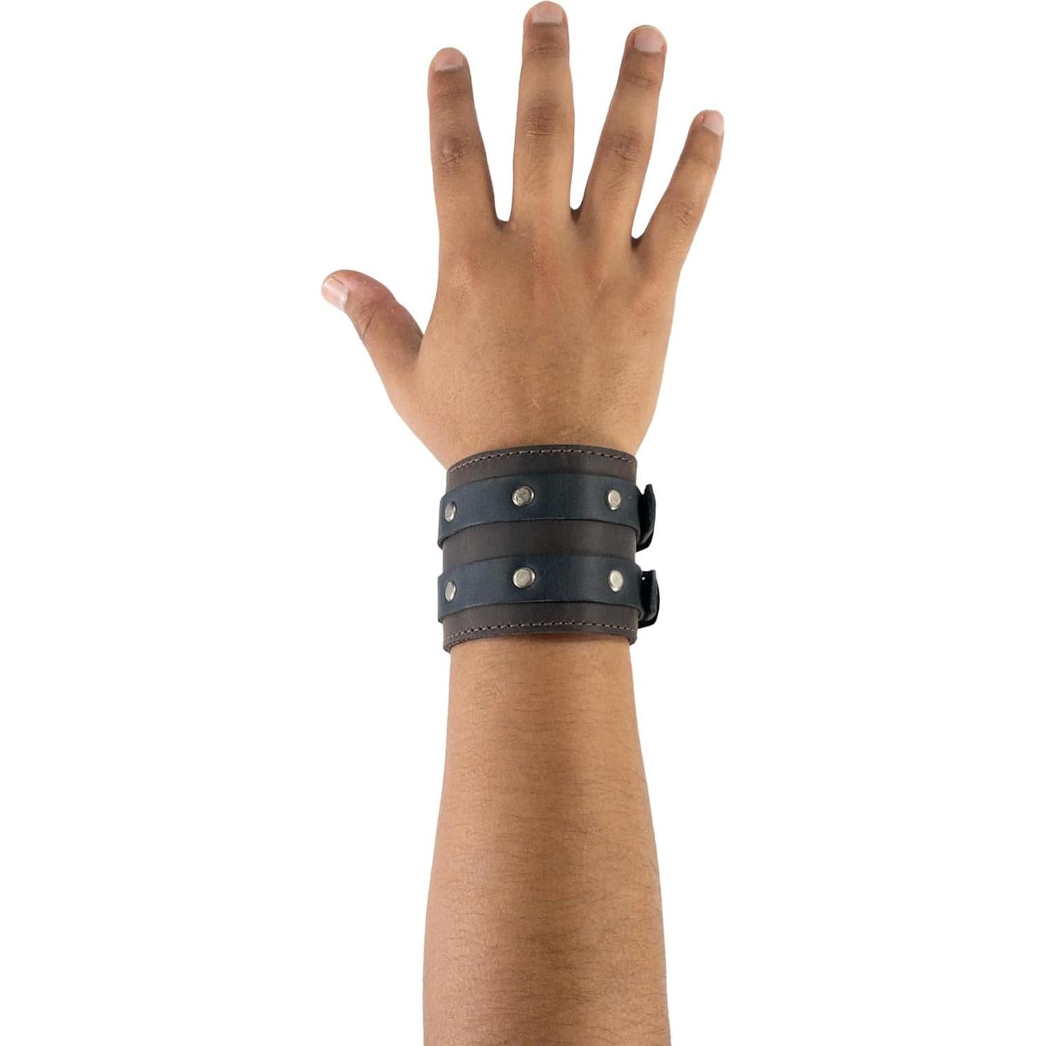 Monedero de Muñeca Hide & Drink en Cuero de Grano Completo