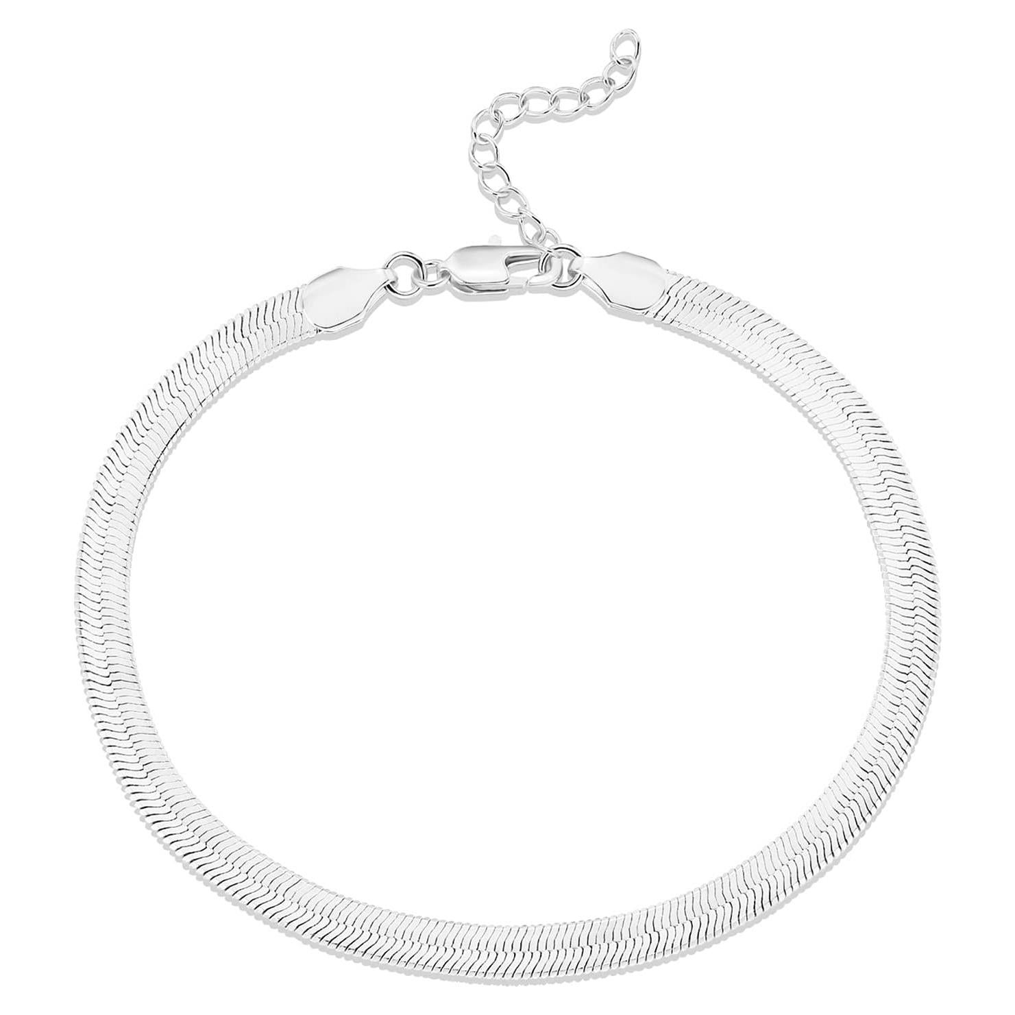 Pulsera de Tobillo PAVOI Oro Laminado 14K para Mujeres 22.86 cm