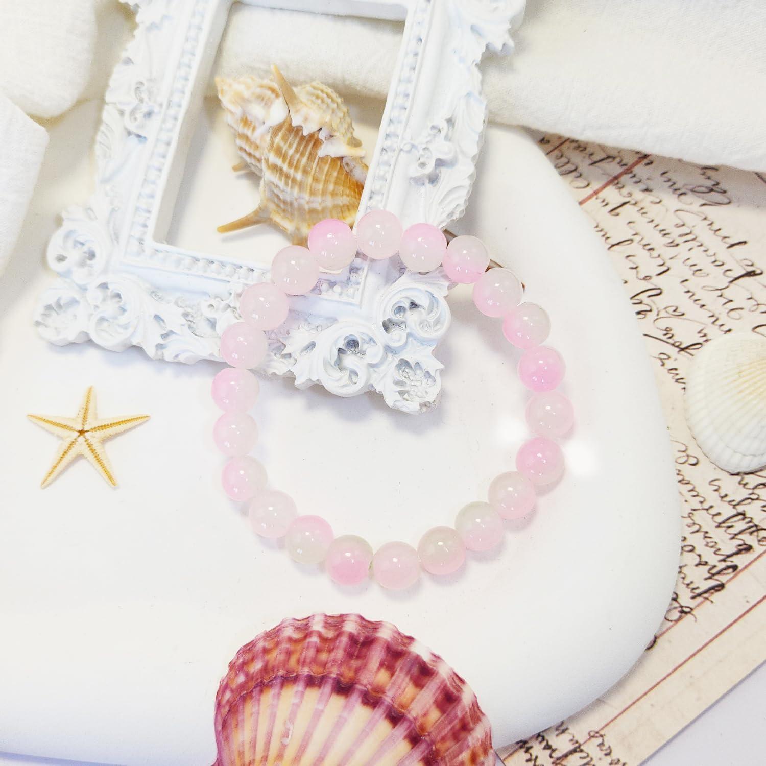 Kit de Pulseras de Cuentas de Vidrio Gaspletu 1200 Piezas 24 Colores