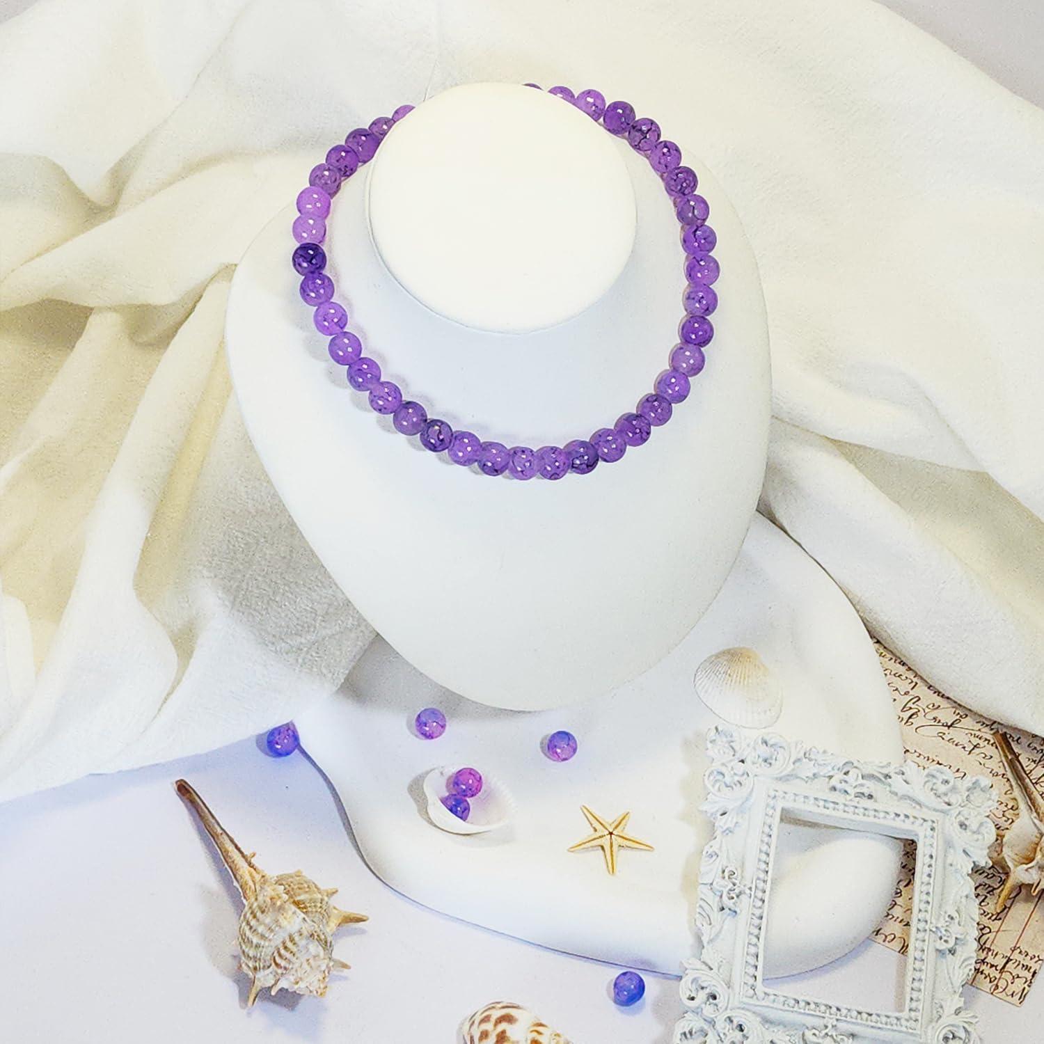 Kit de Pulseras de Cuentas de Vidrio Gaspletu 1200 Piezas 24 Colores