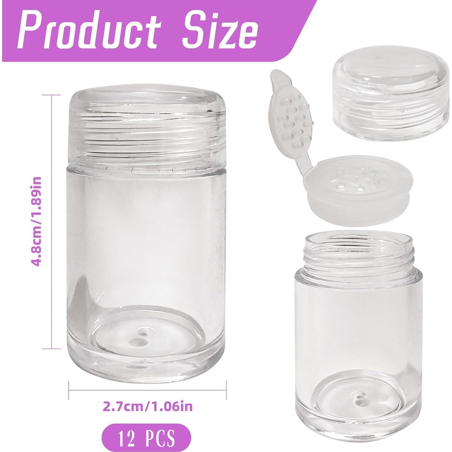 Paquete de 12 tarros mini 10ml Nirvany para cosméticos