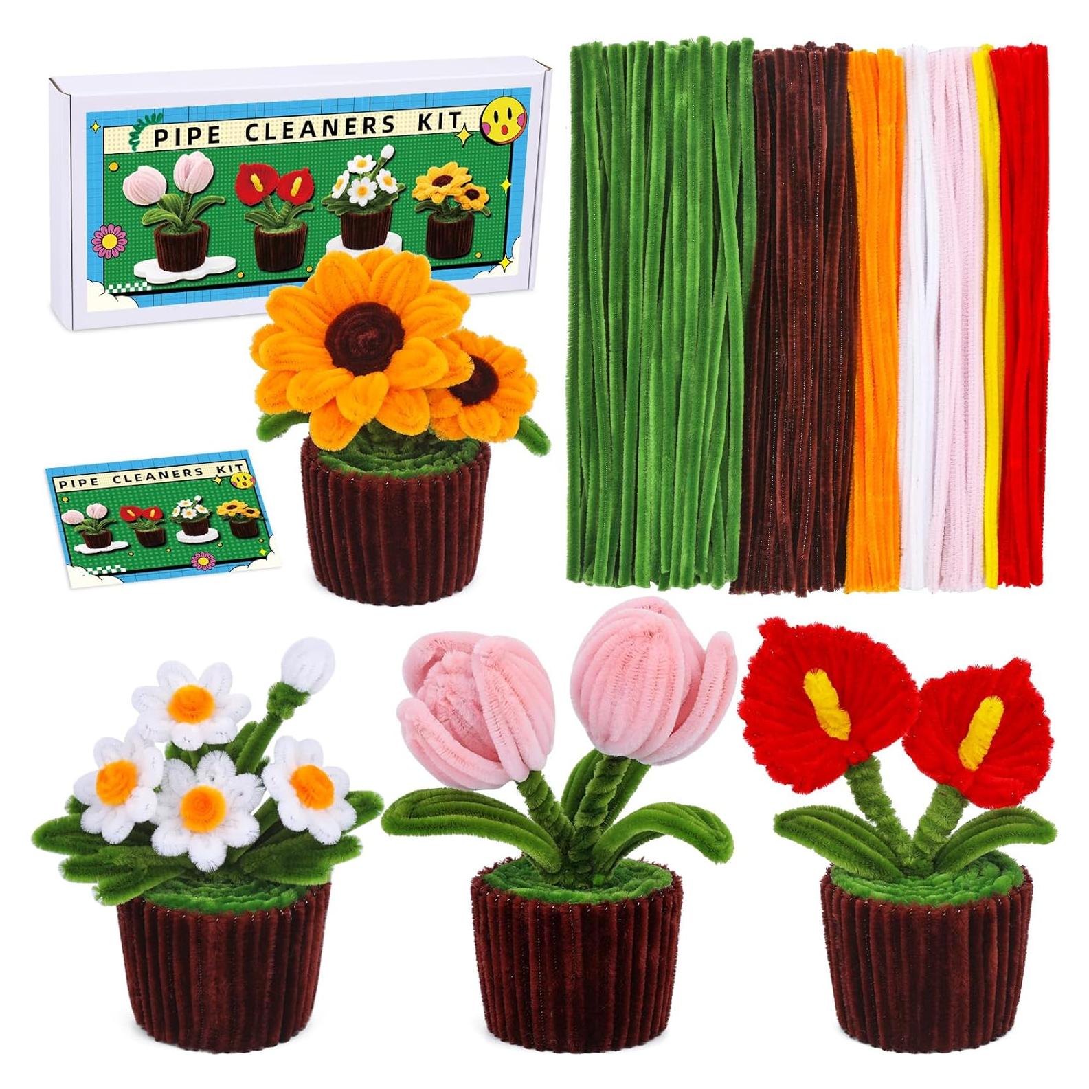 Kit de Limpiapipas UzecPk 260 Piezas para Manualidades DIY