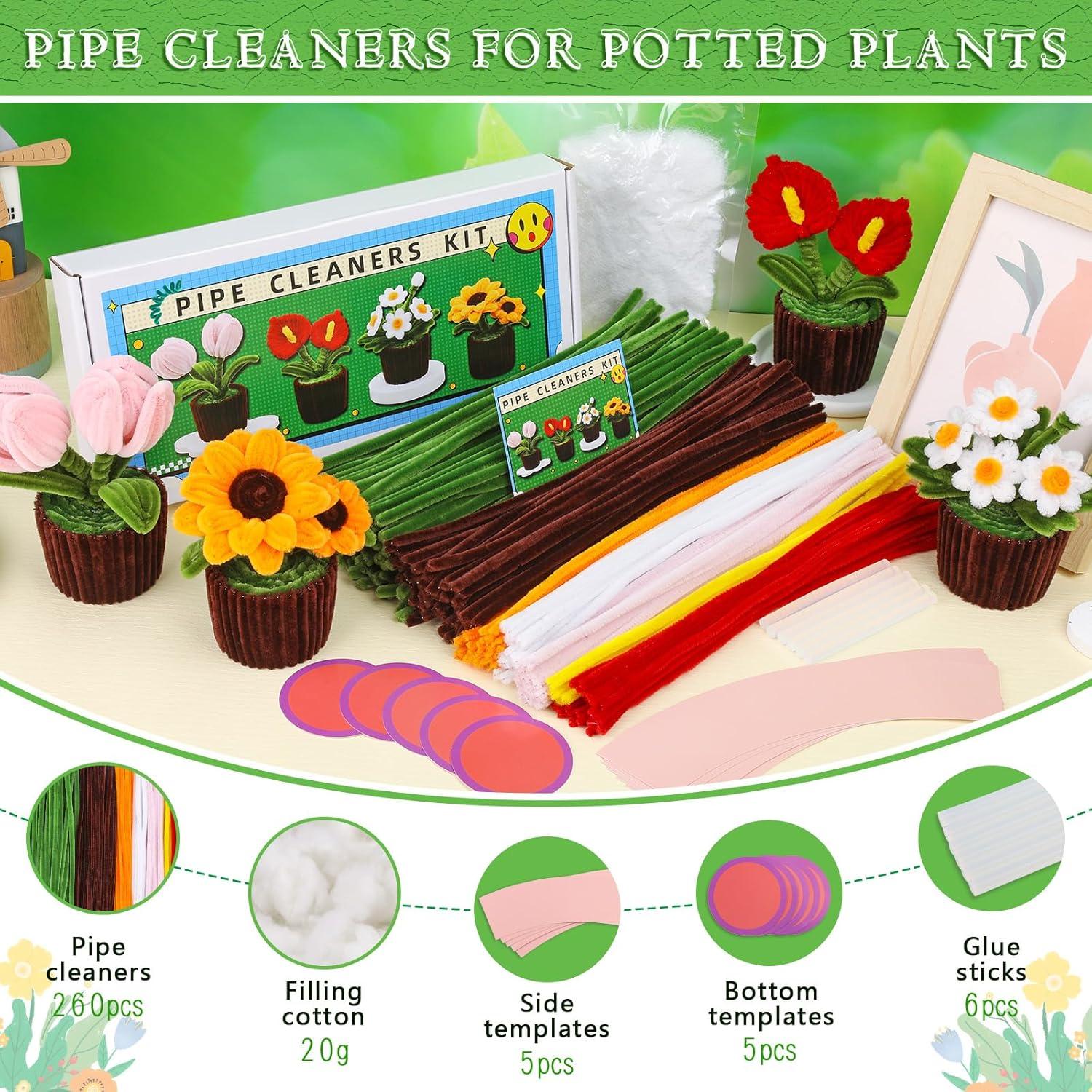 Kit de Limpiapipas UzecPk 260 Piezas para Manualidades DIY