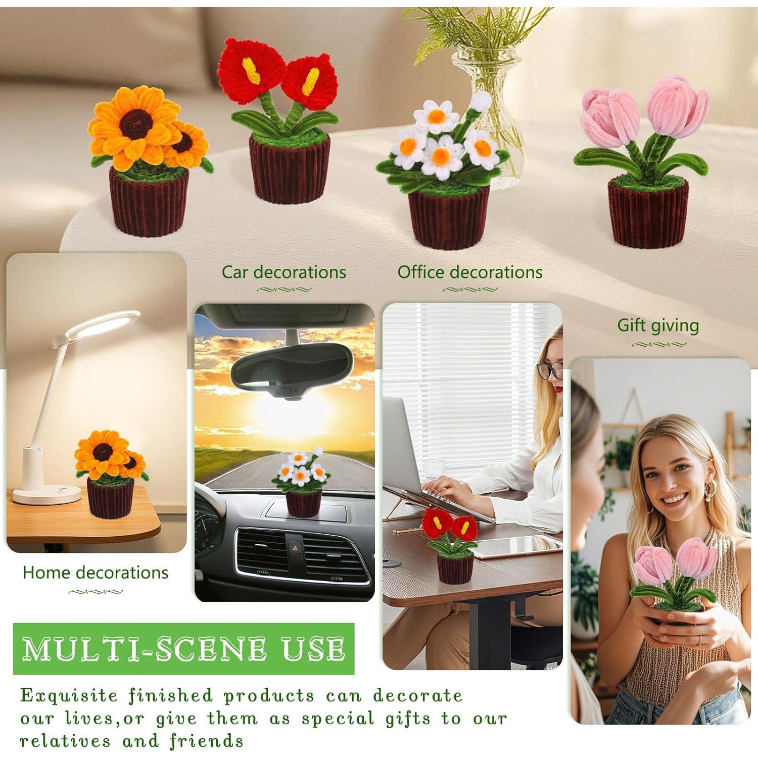 Kit de Limpiapipas UzecPk 260 Piezas para Manualidades DIY