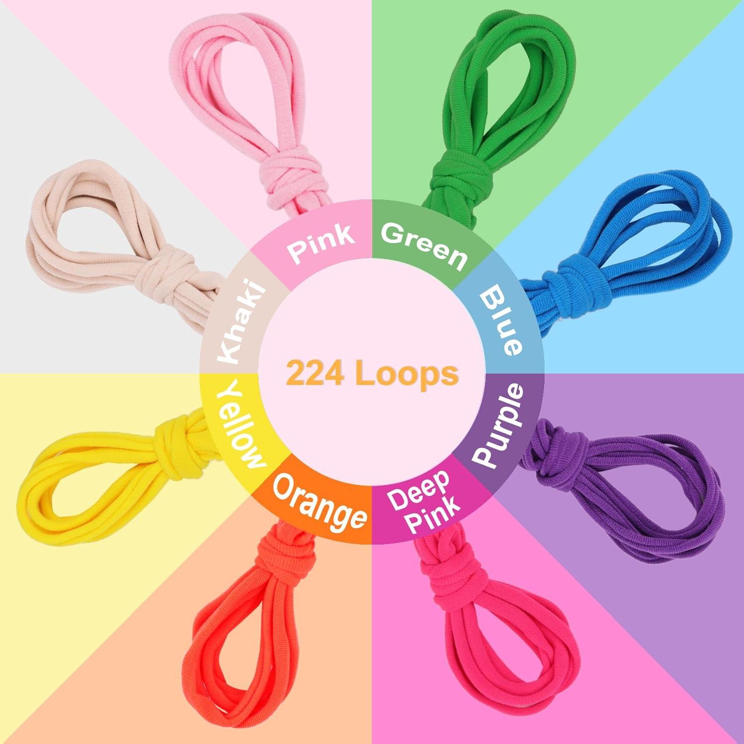 Kit de Manualidades FUNiOi 224 Bucles de Telar Multicolor