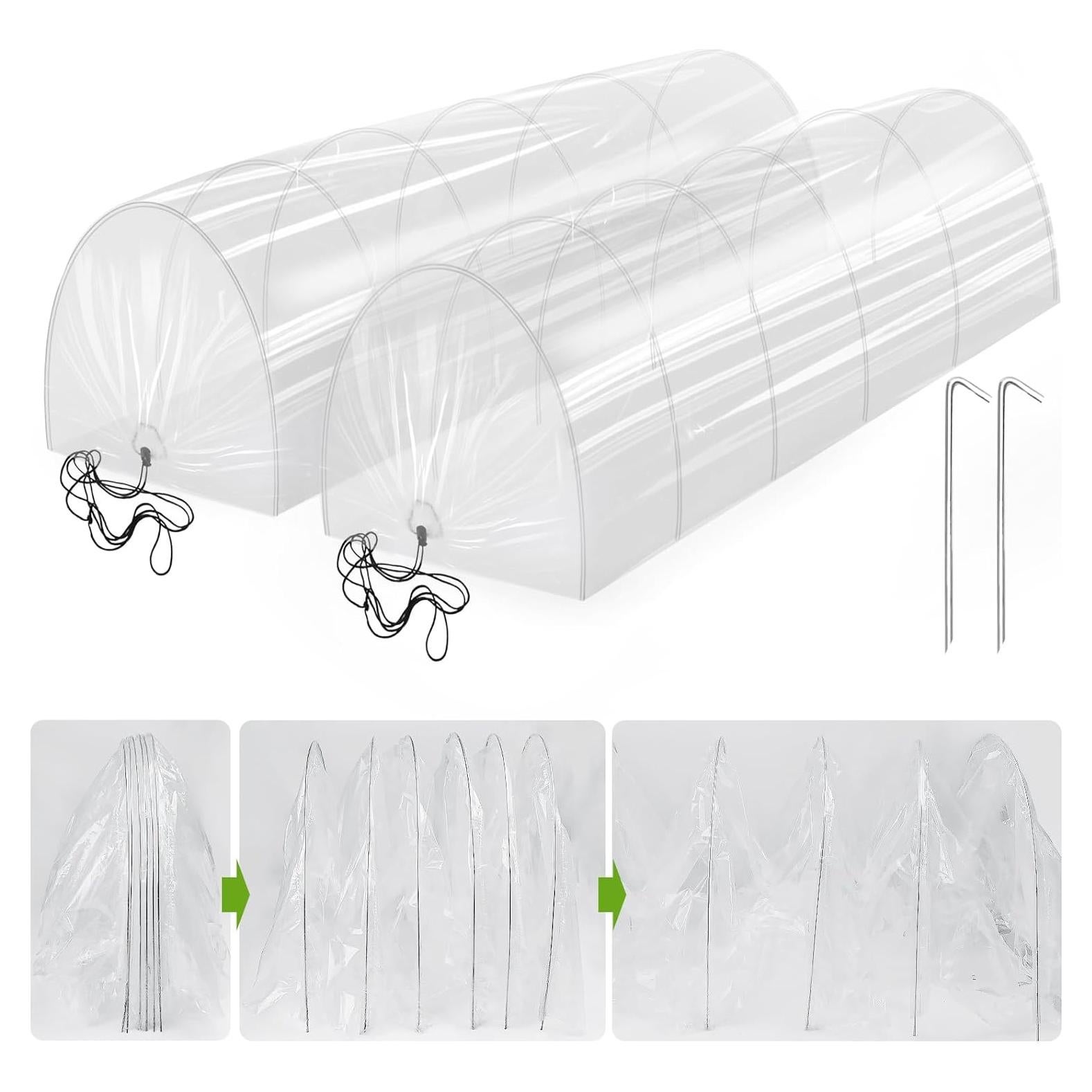 Invernadero Mini 2 en 1 Warmfarm GT-121301 58x299 cm