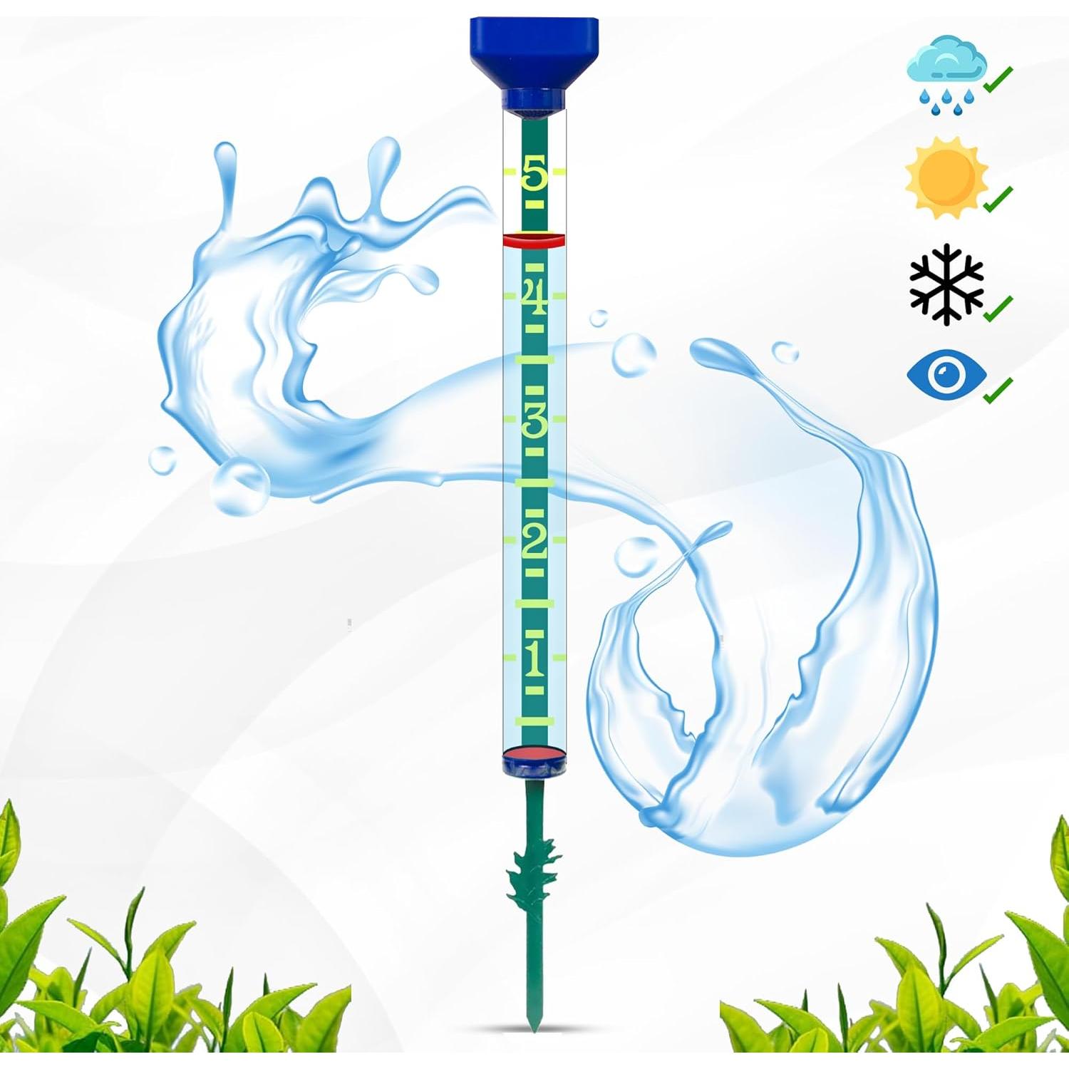 Medidor de Lluvia Headwind EZRead 53 cm Azul Resistente