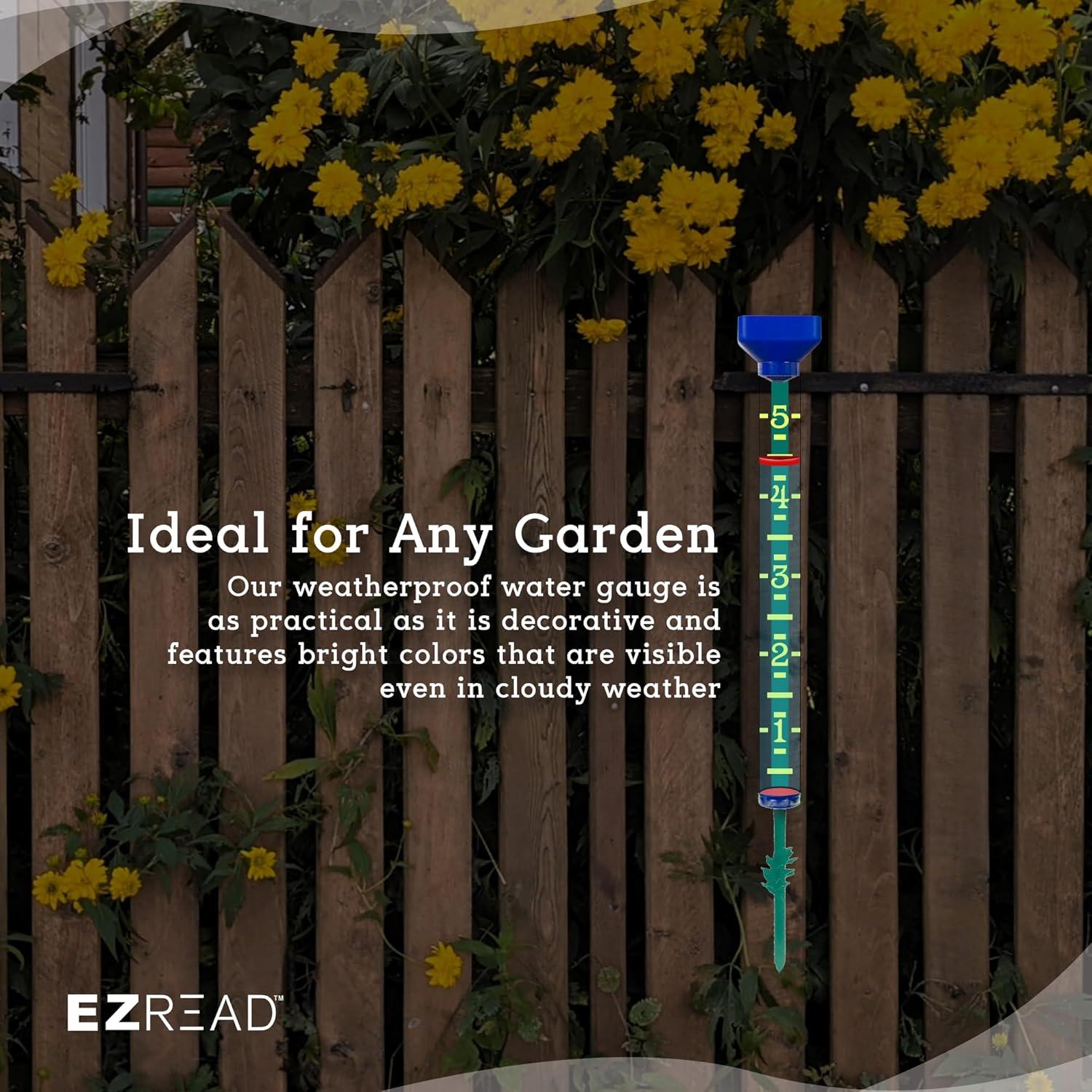 Medidor de Lluvia Headwind EZRead 53 cm Azul Resistente