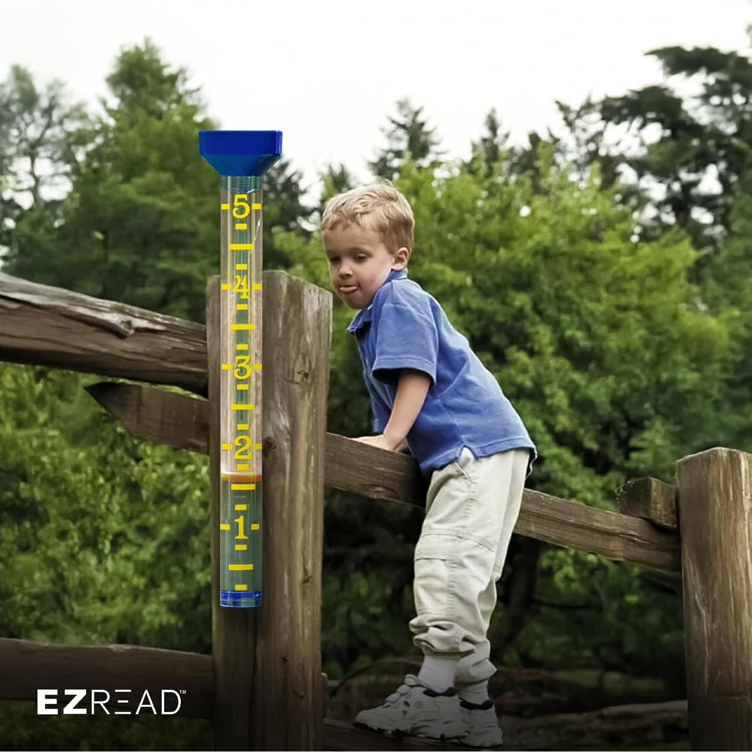 Medidor de Lluvia Headwind EZRead 53 cm Azul Resistente