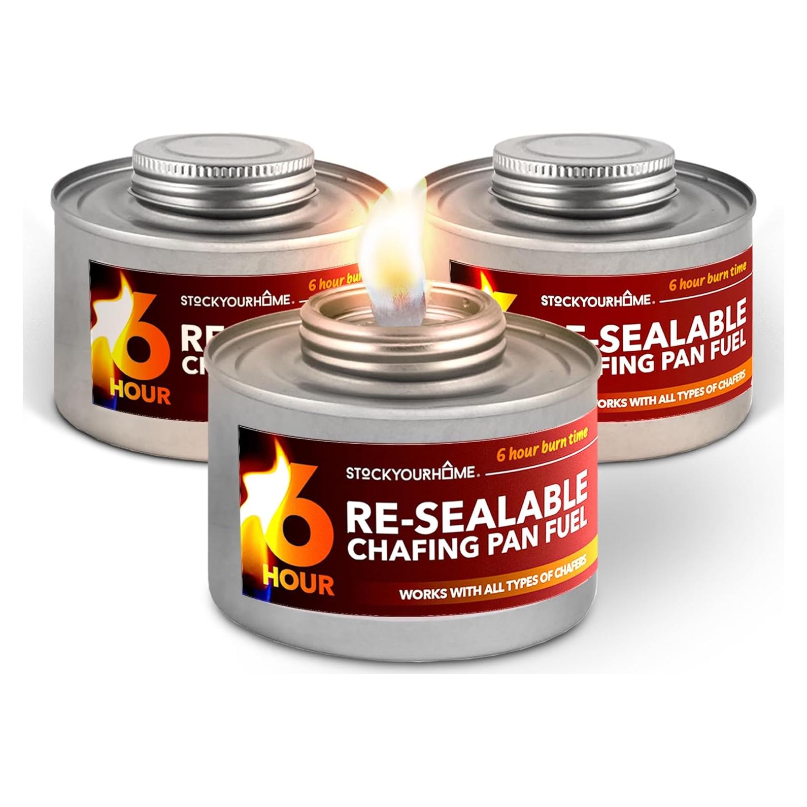 Calentadores de Comida de 6 Horas Stock Your Home - Paquete de 3