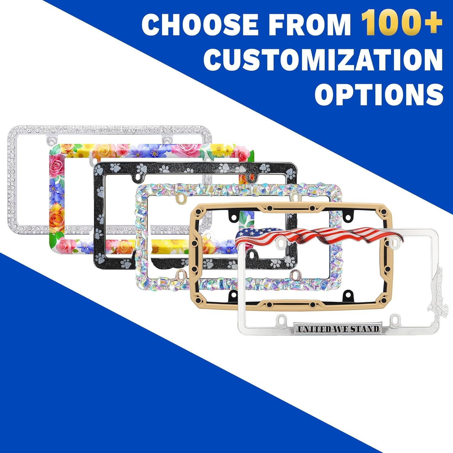 Marco de Placa de Licencia Cruiser Accessories 19130 Margarita