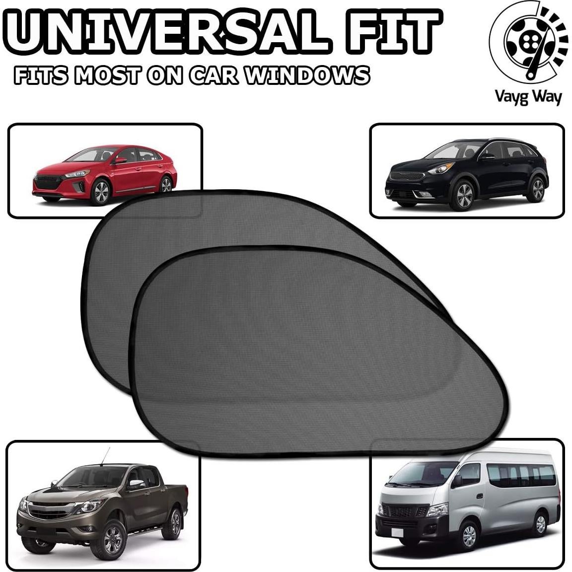 VaygWay Sombra de Ventana Lateral 2 Pk - Protección UV