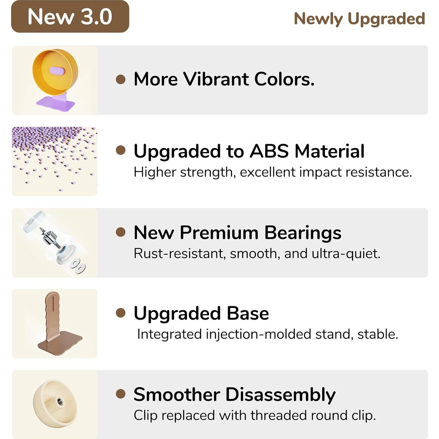 Rueda de Hámster Silenciosa Tafit 22 cm Ajustable Verde