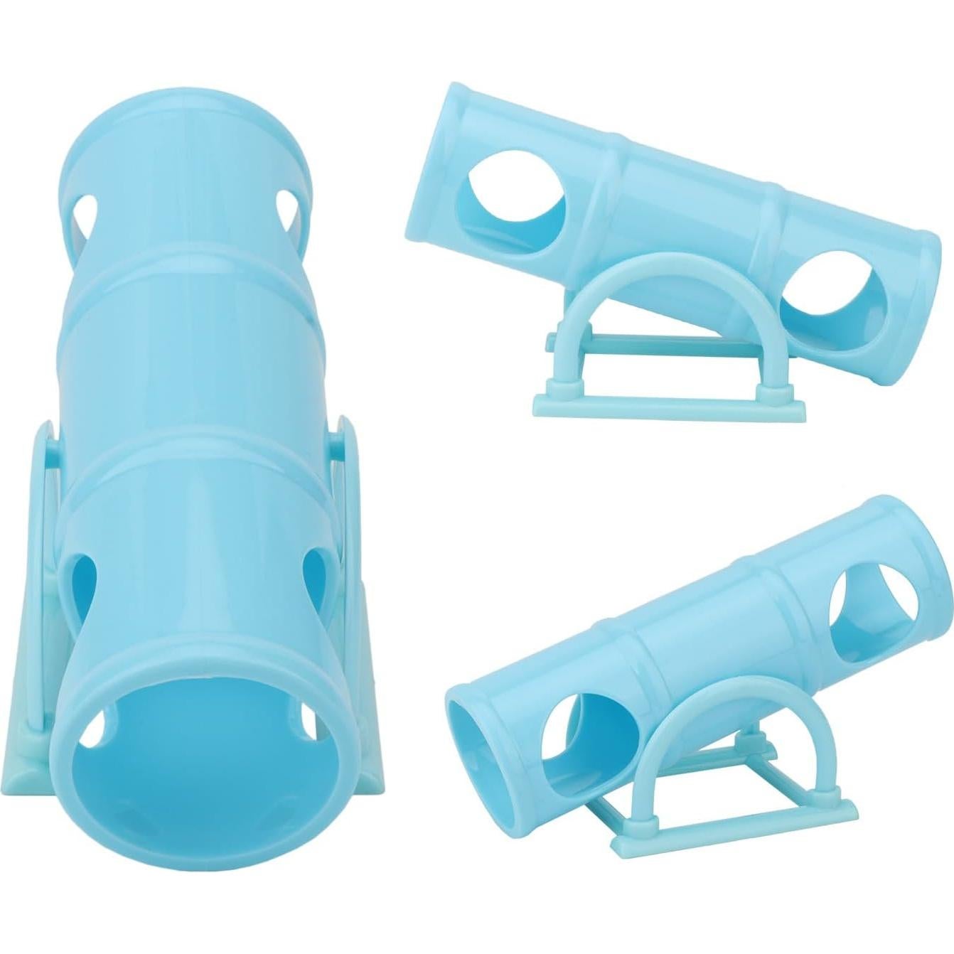 Juguete de túnel de balancín Hypeety para hámster enano - Azul