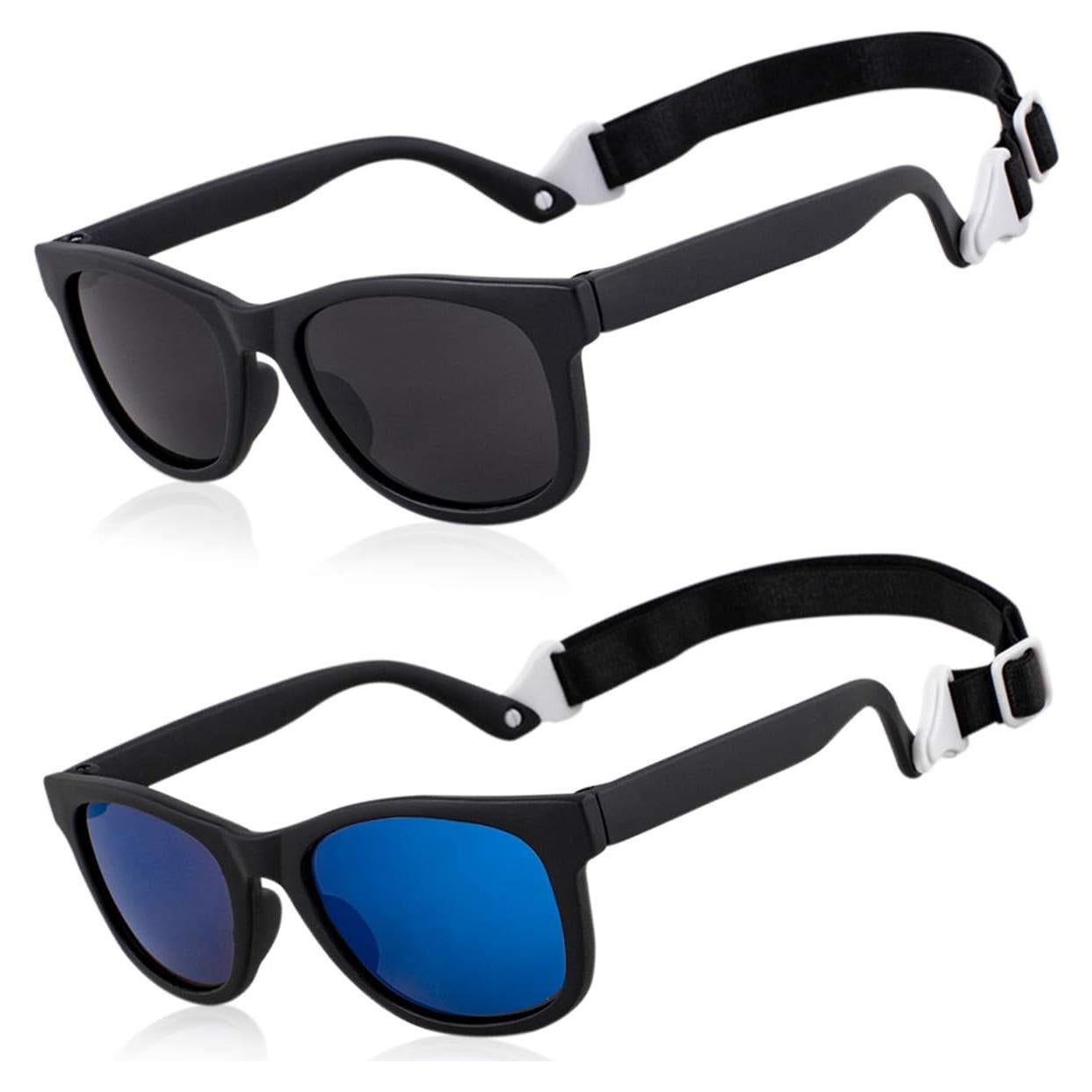 Gafas de Sol MAXJULI para Bebés 0-24 Meses UV400 Ajustables