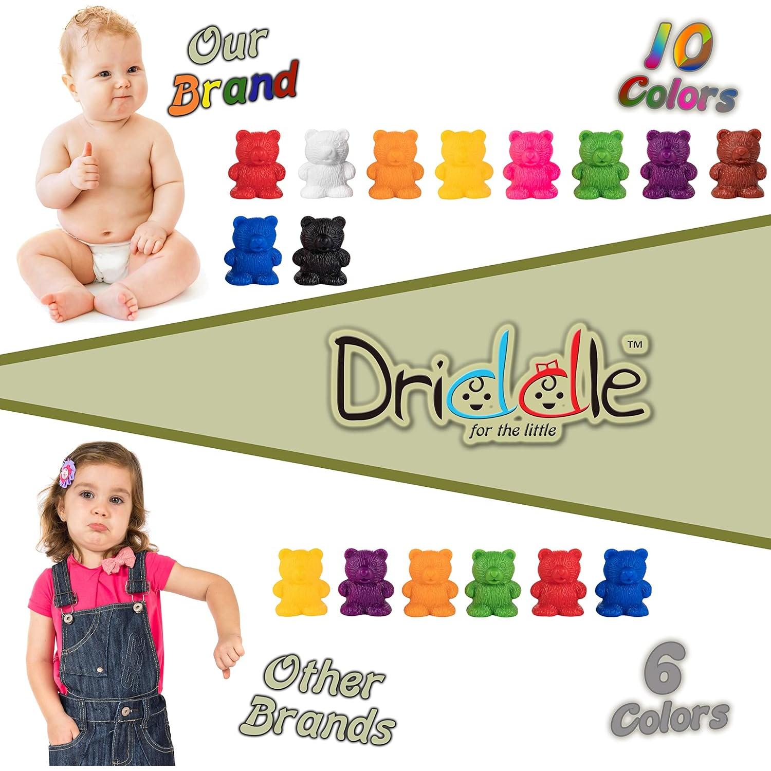 Ositos de Conteo Coloridos Driddle - 100 Piezas - Juguete Educativo