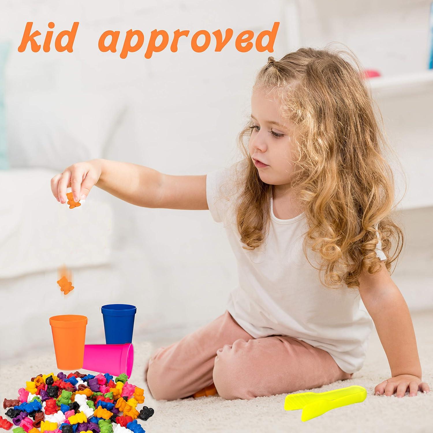 Ositos de Conteo Coloridos Driddle - 100 Piezas - Juguete Educativo