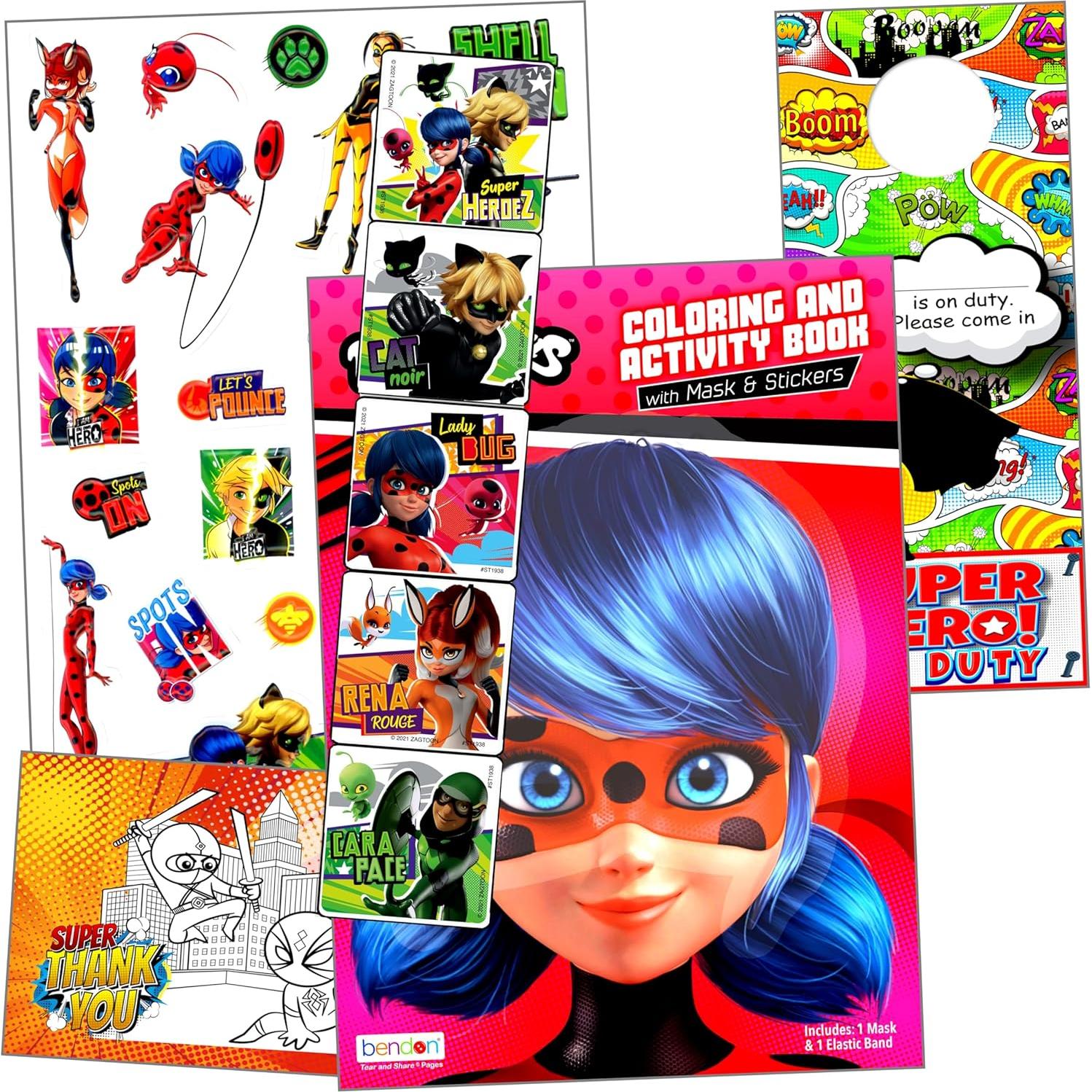 Paquete de Actividades Miraculous Ladybug - Libro y Stickers