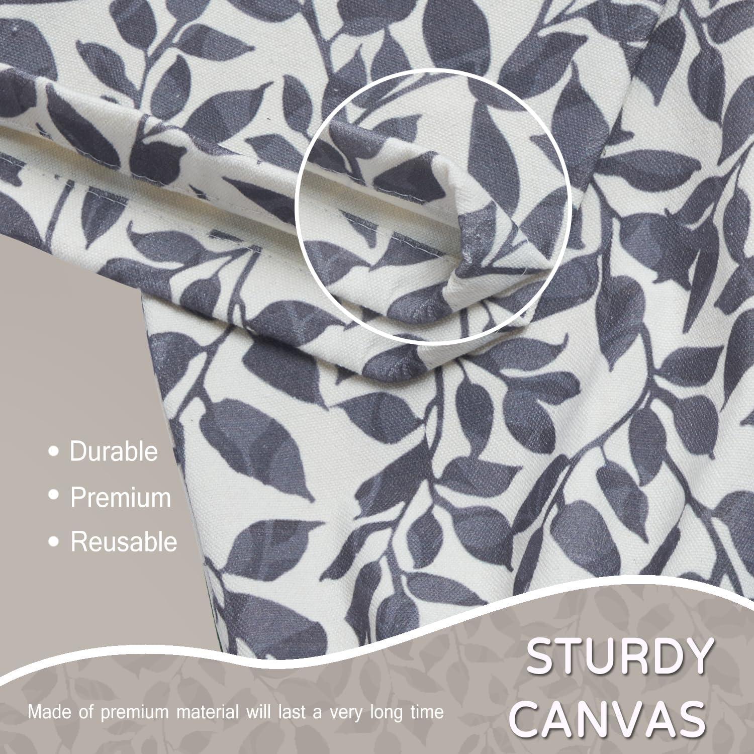 Soporte Reutilizable para Bolsas de Plástico LeCorner - Hojas Negras