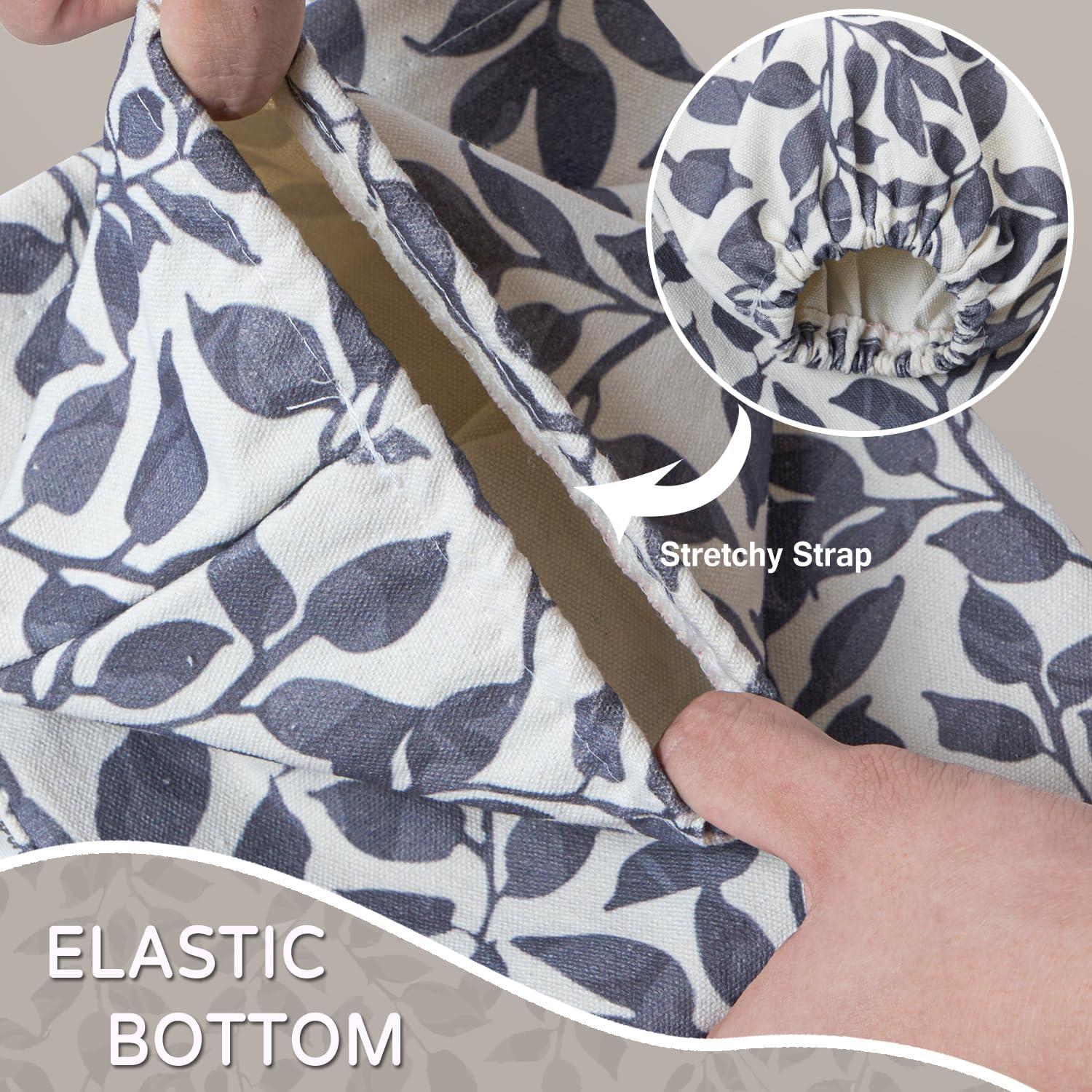 Soporte Reutilizable para Bolsas de Plástico LeCorner - Hojas Negras