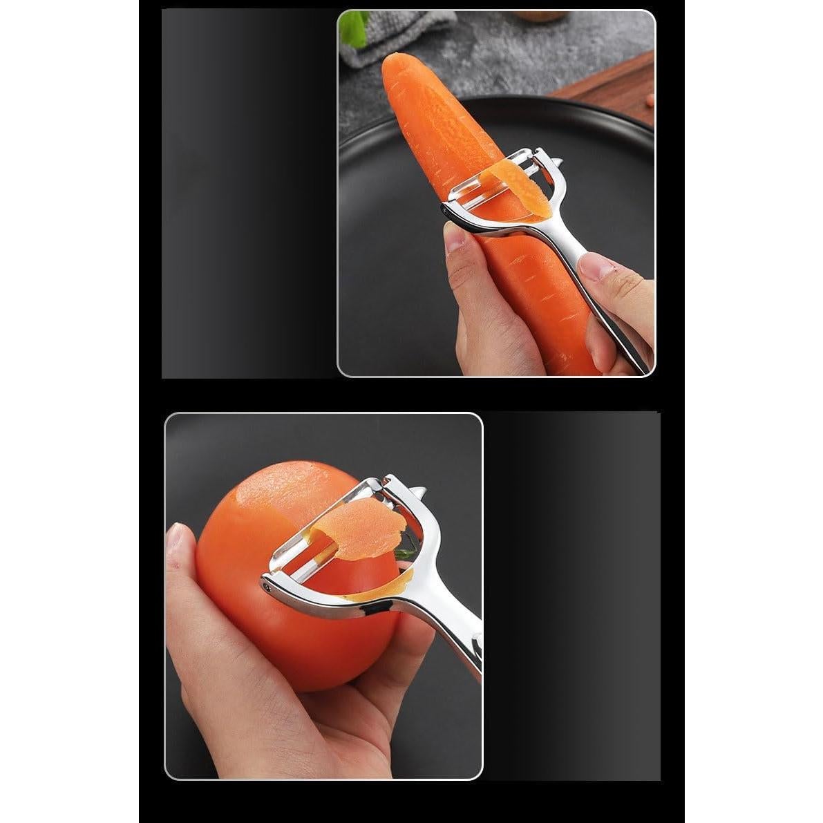 Pelador de Verduras Stianiiie Acero Inoxidable Ergonómico