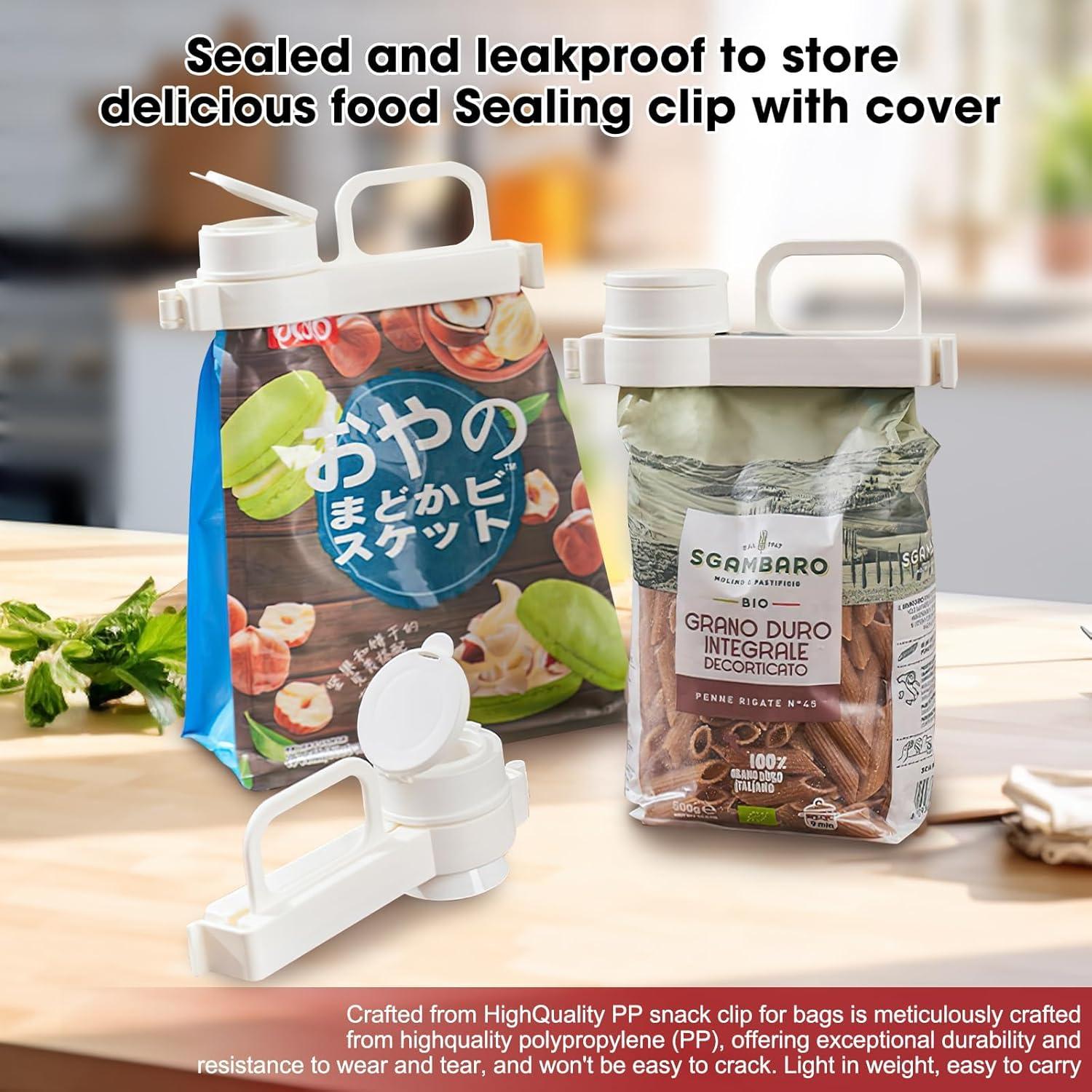 Clip para bolsas de comida HNLAYXL con boquilla 17 cm