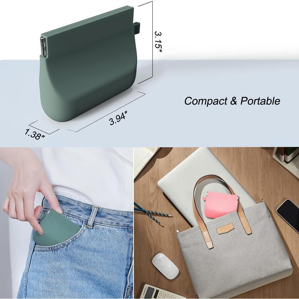 Estuche Organizador de Auriculares Freewindo Verde Pequeño