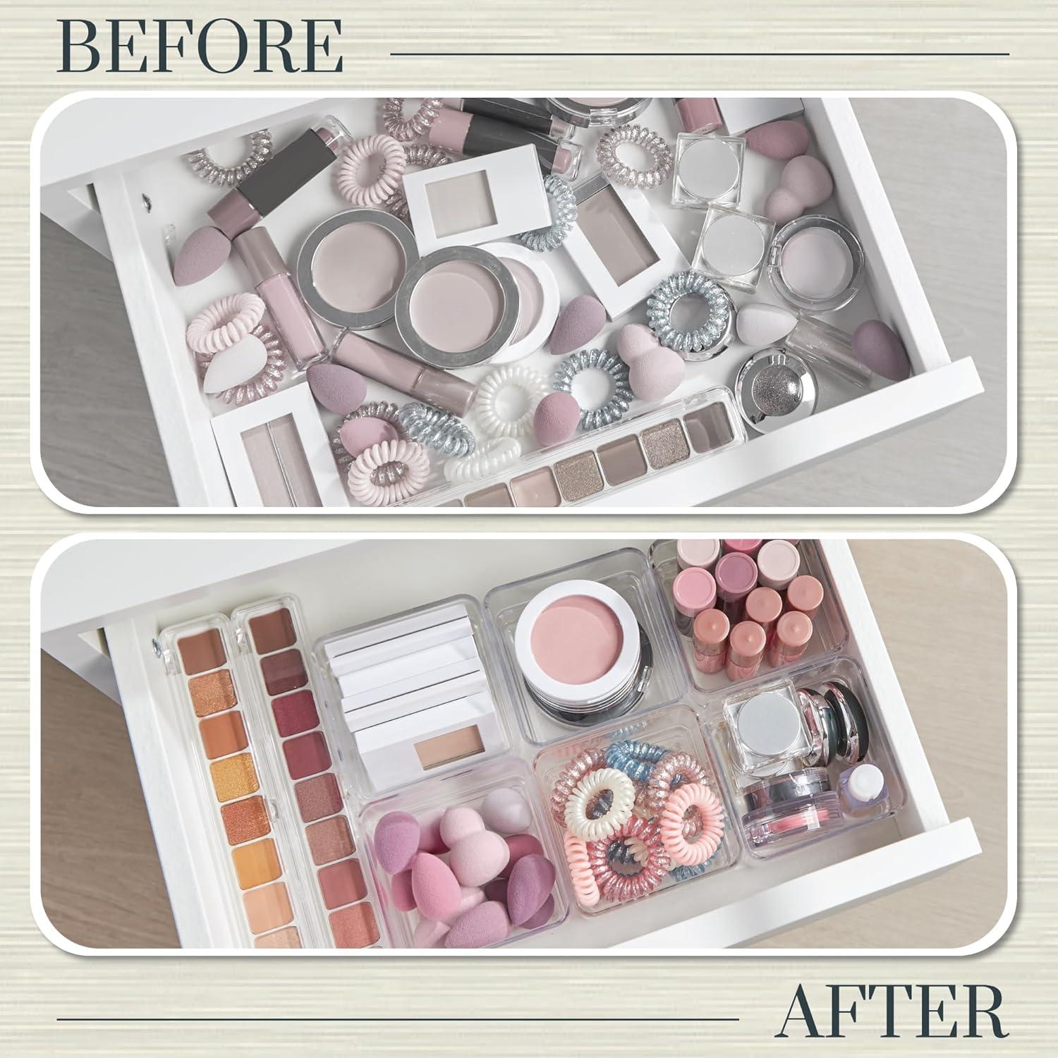 Organizadores de Cajones Apilables STORi - Set de 6 Transparentes