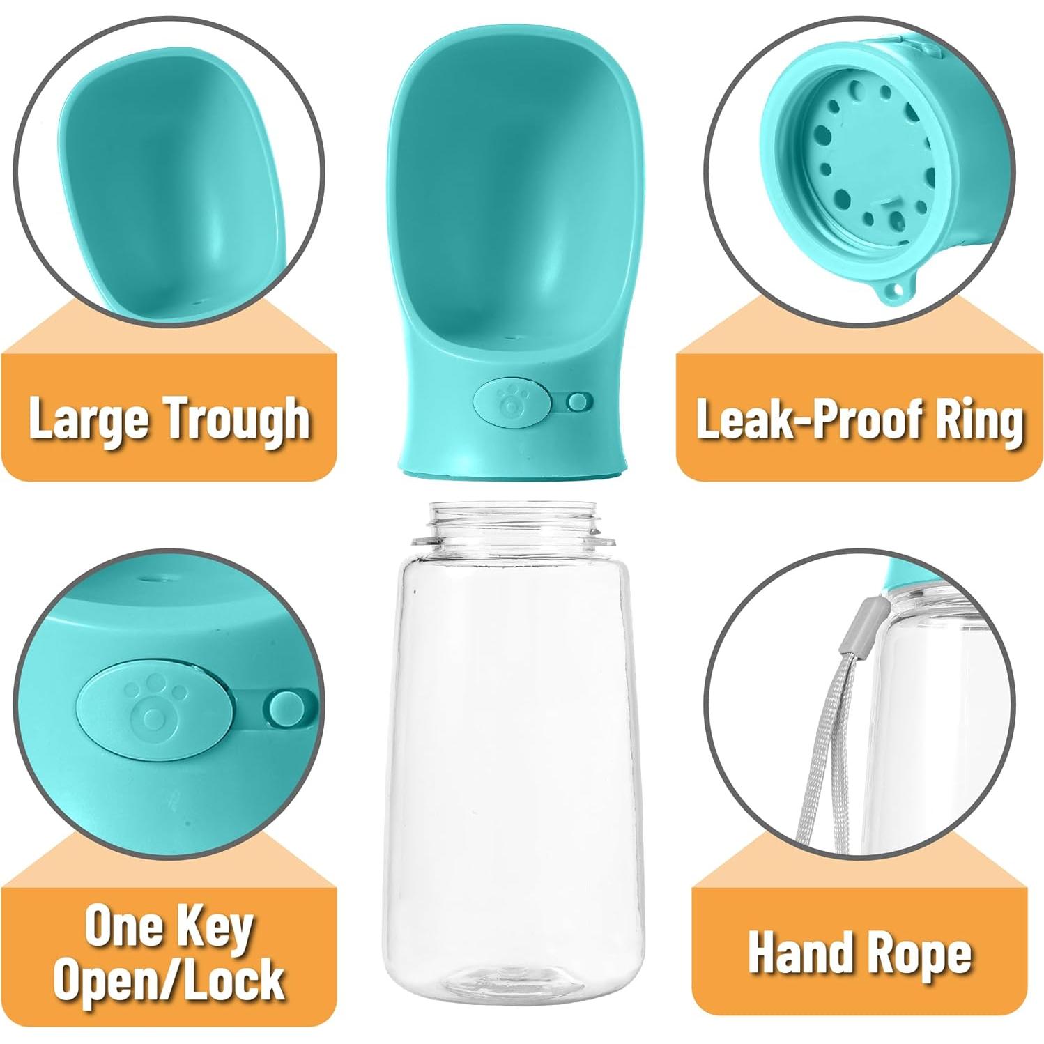 Botella de Agua para Perros Mr. Pen 0.56 L Azul Aqua