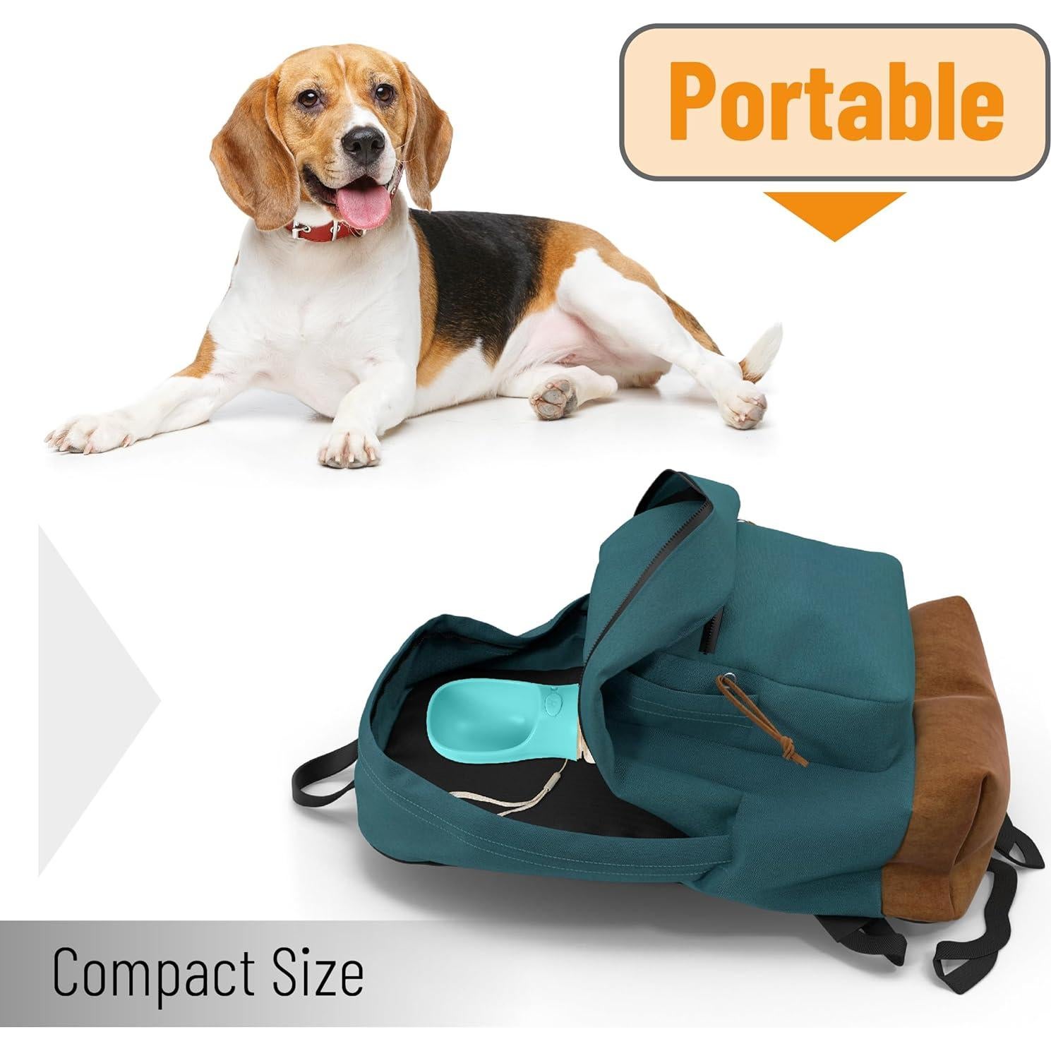 Botella de Agua para Perros Mr. Pen 0.56 L Azul Aqua