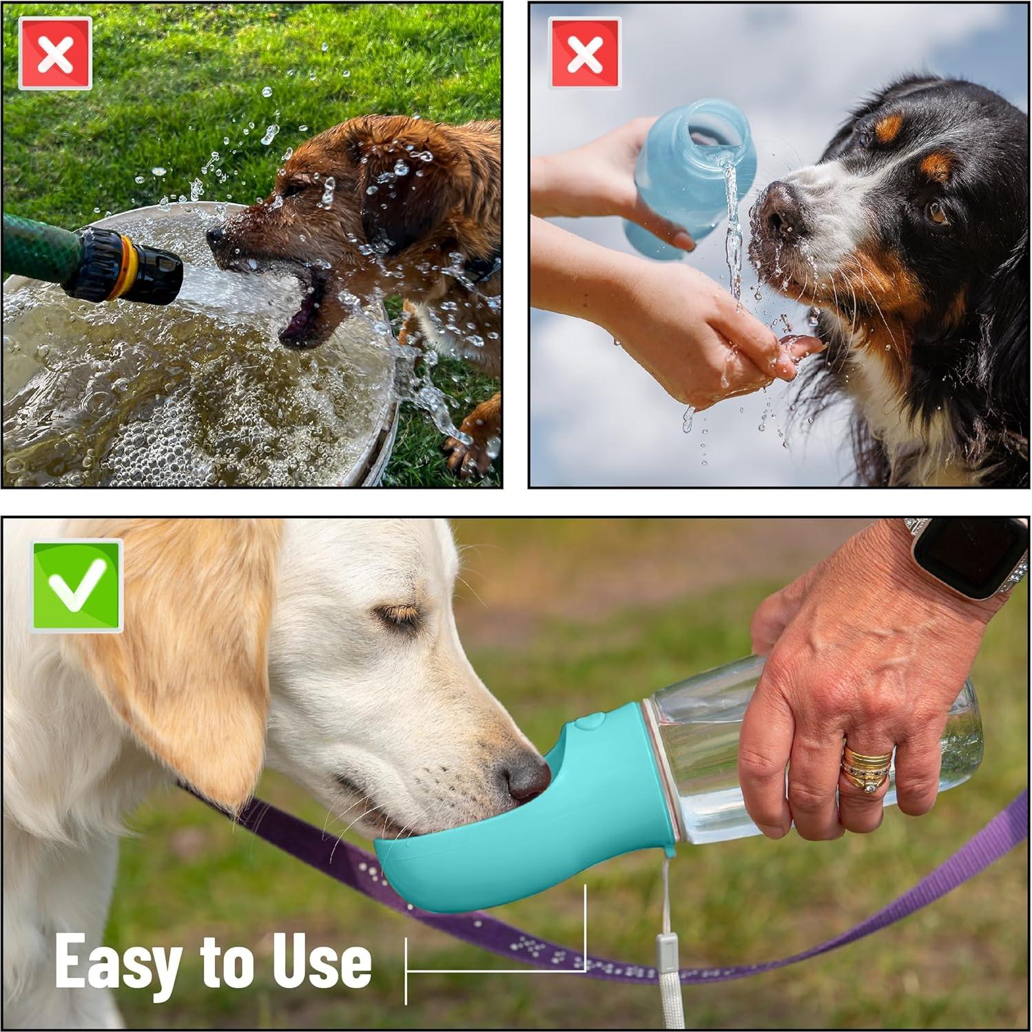 Botella de Agua para Perros Mr. Pen 0.56 L Azul Aqua