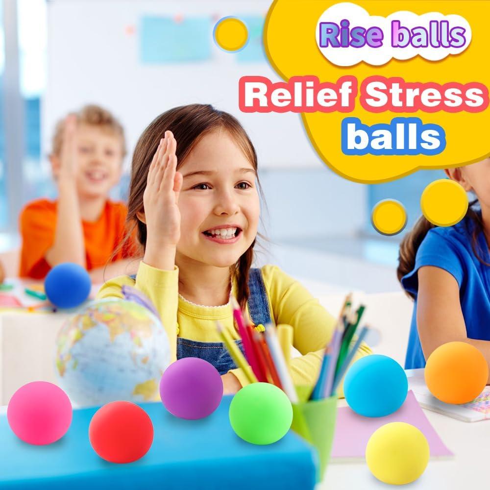 16 Pelotas Antiestrés DIYDEC 6 cm para Alivio de Ansiedad