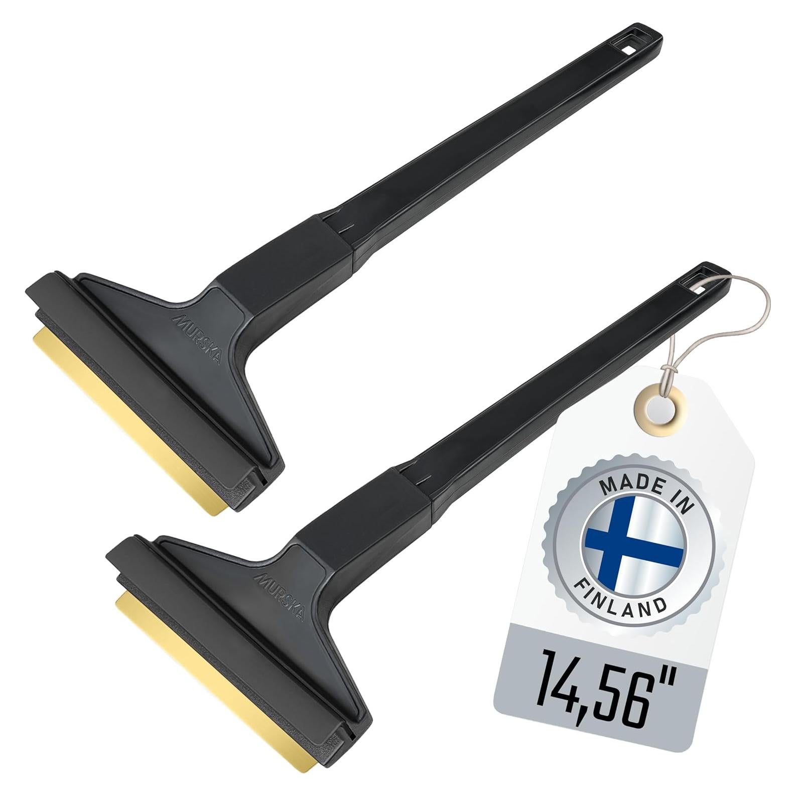 Raspador de Hielo Murska de Latón con Mango Largo - 2 Paquete