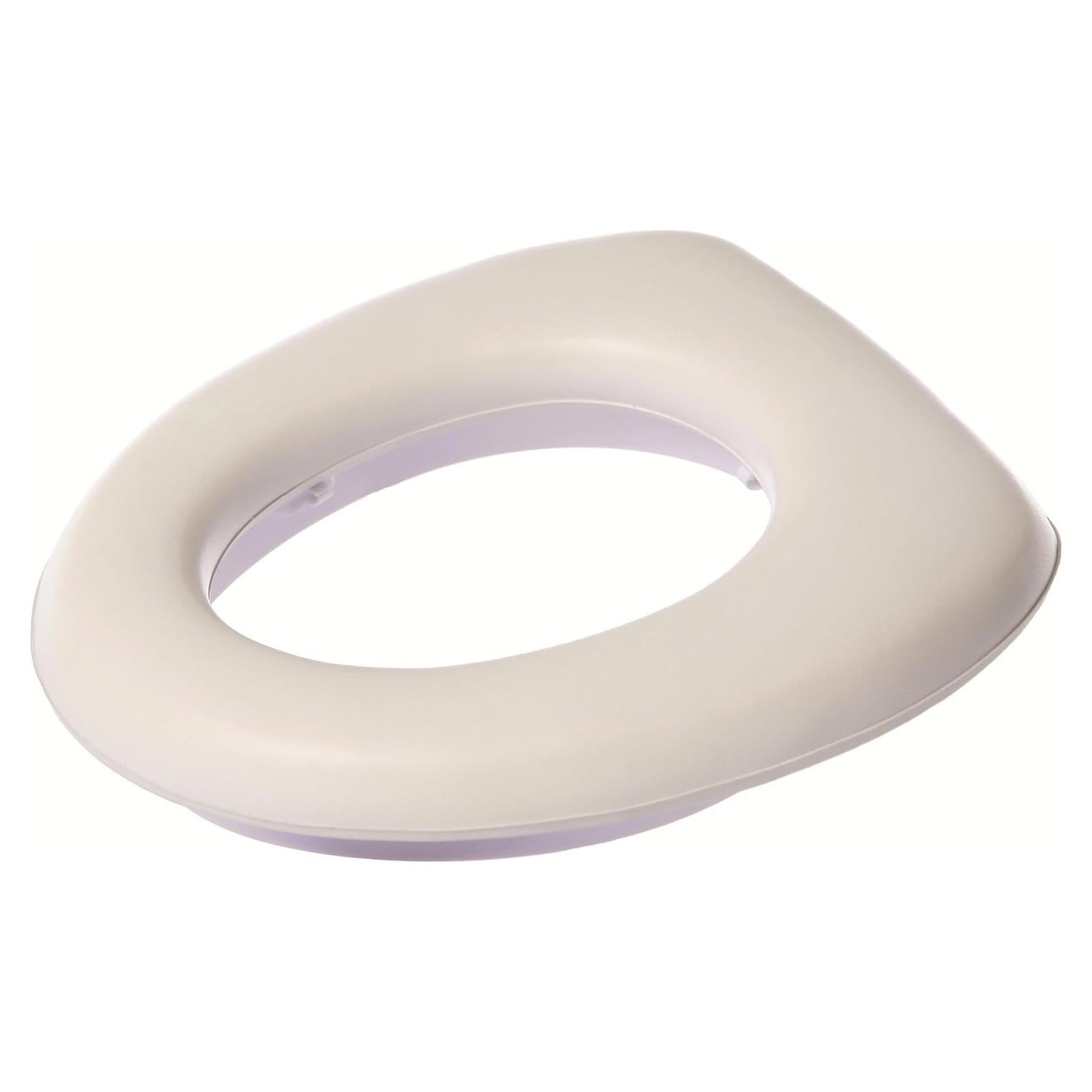 Asiento de Inodoro Acolchado Dreambaby L604 - Blanco - Ovalado