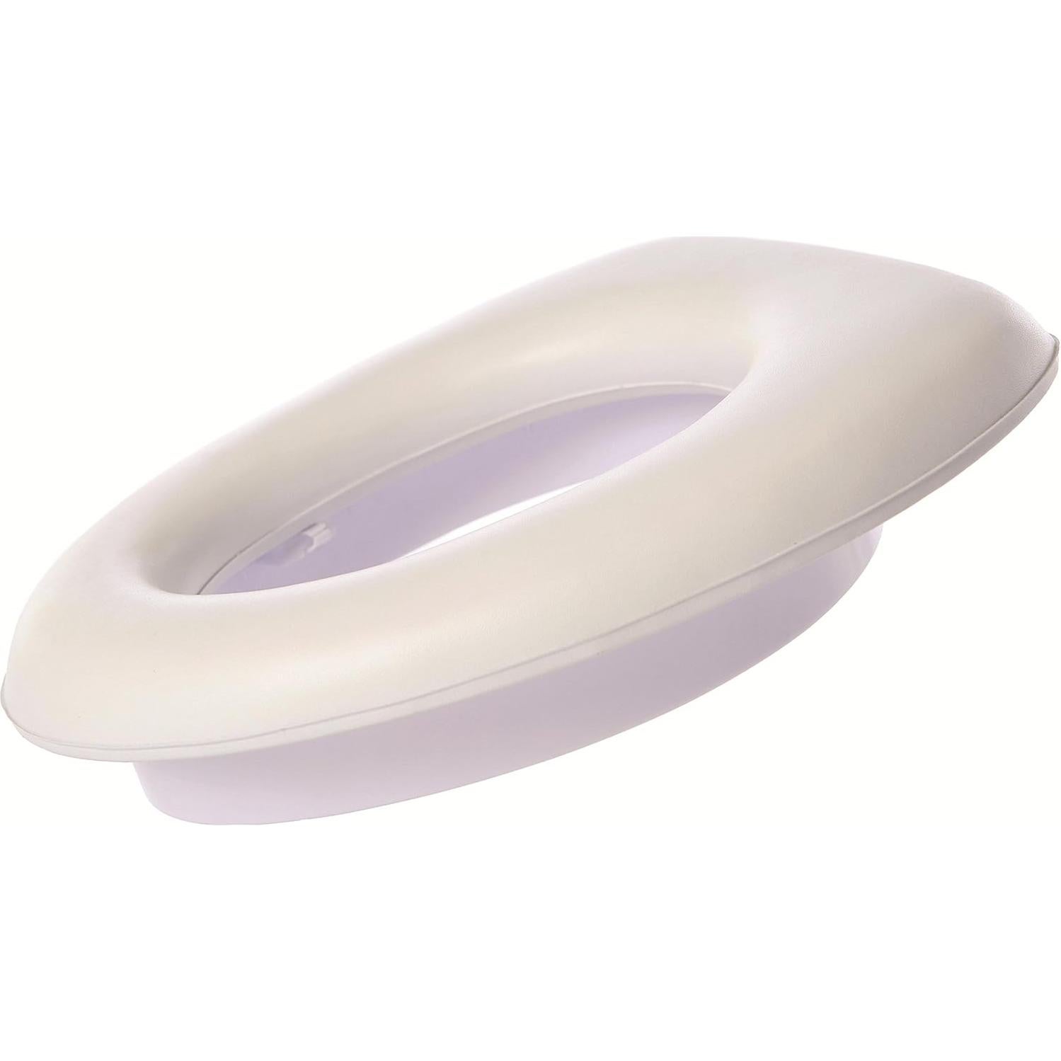 Asiento de Inodoro Acolchado Dreambaby L604 - Blanco - Ovalado