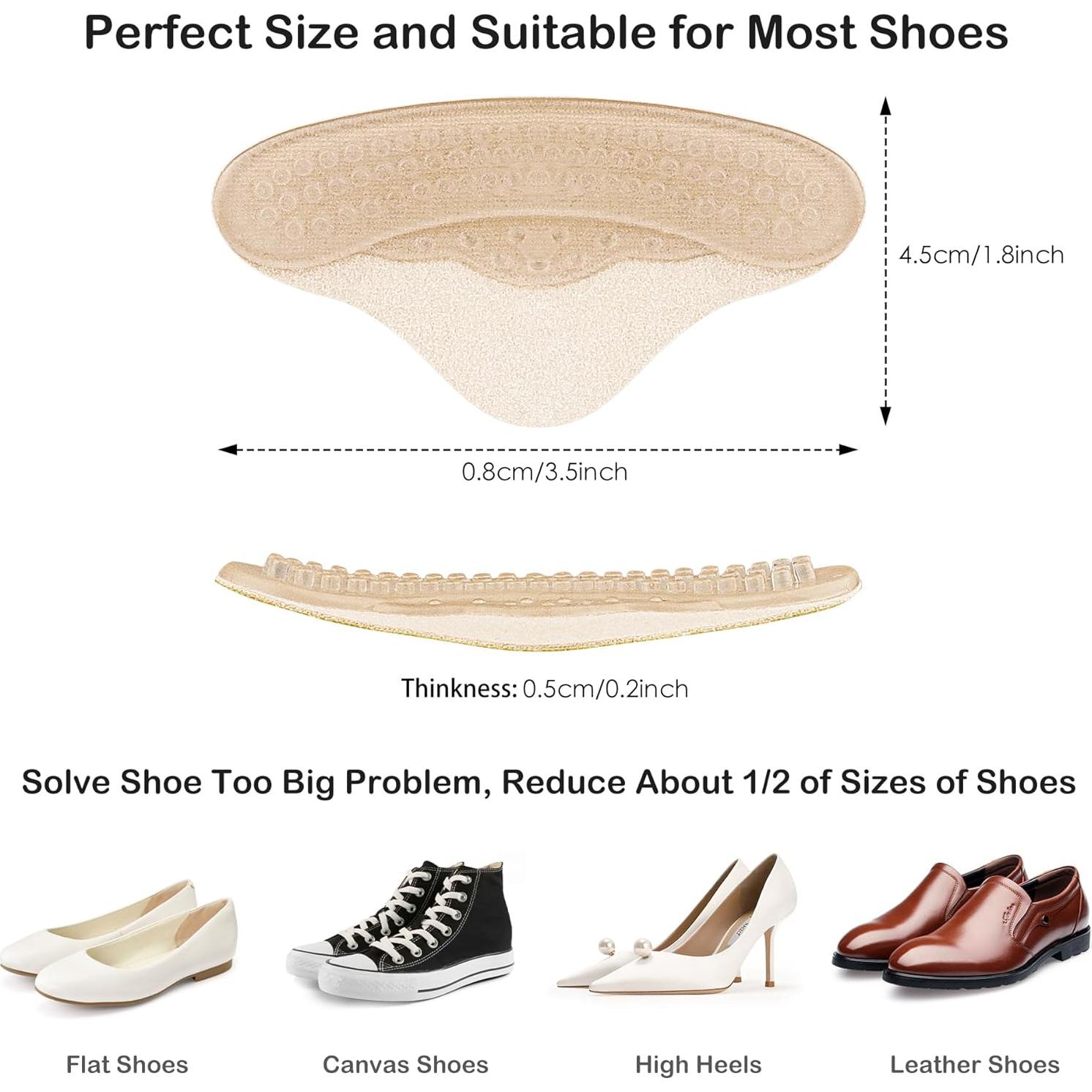 Almohadillas para Talones Lmyicuk - Gel Antideslizante, 4 Pares