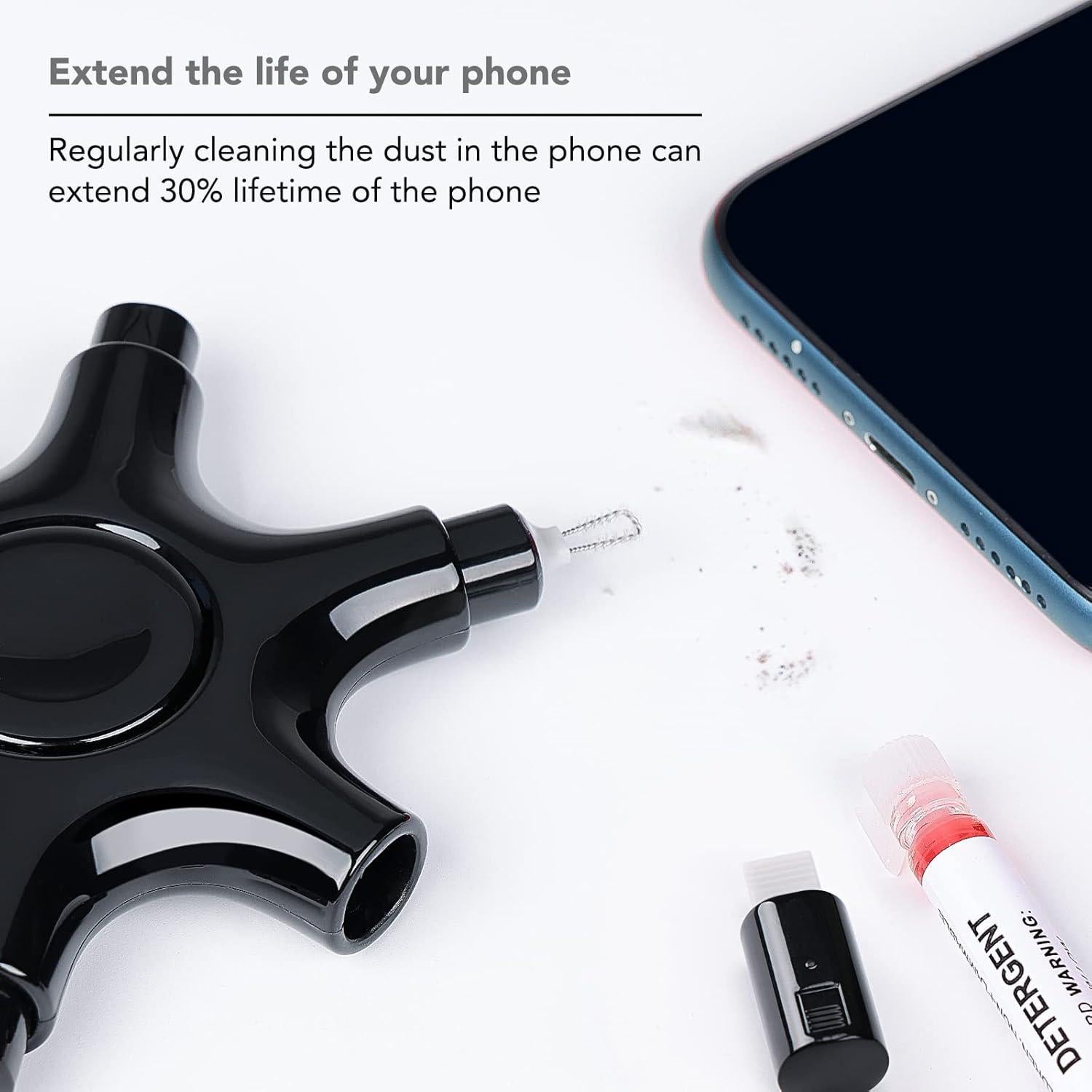 Kit de limpieza multifuncional Tassmpitor para iPhone y Airpods