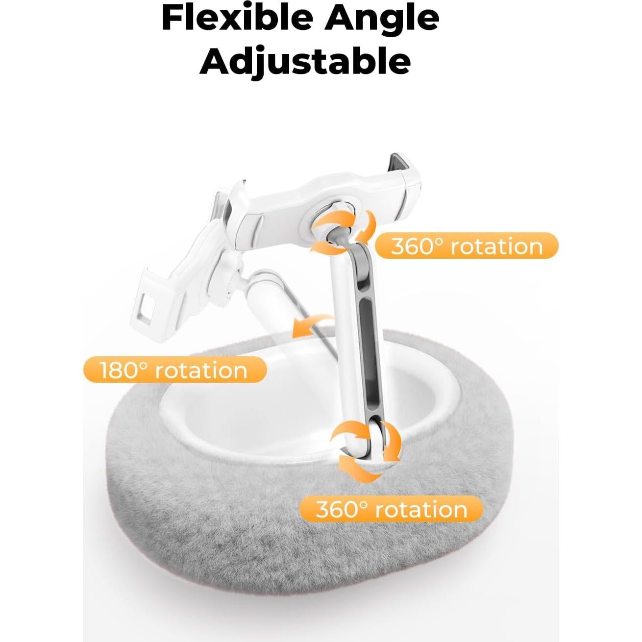 Soporte de Almohada SupeDesk para Kindle y Tabletas - Gris