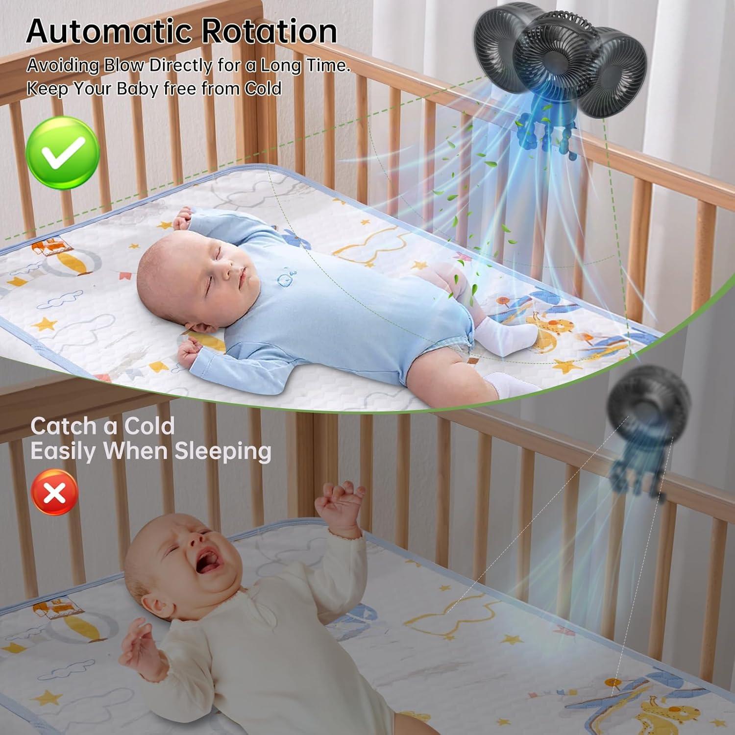 Ventilador Portátil POPERFUN F2 con Batería 15000mAh y Trípode